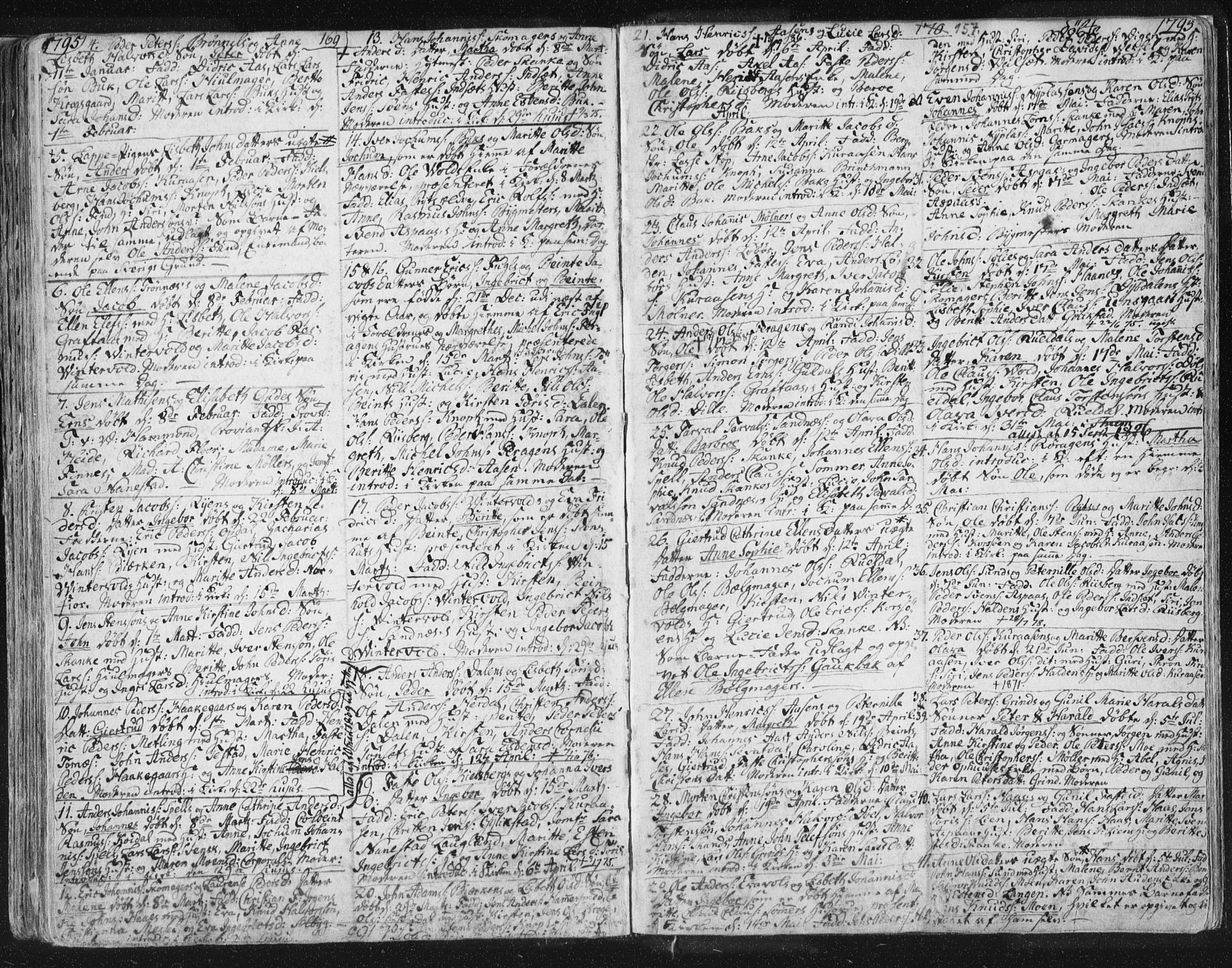 Ministerialprotokoller, klokkerbøker og fødselsregistre - Sør-Trøndelag, SAT/A-1456/681/L0926: Parish register (official) no. 681A04, 1767-1797, p. 157