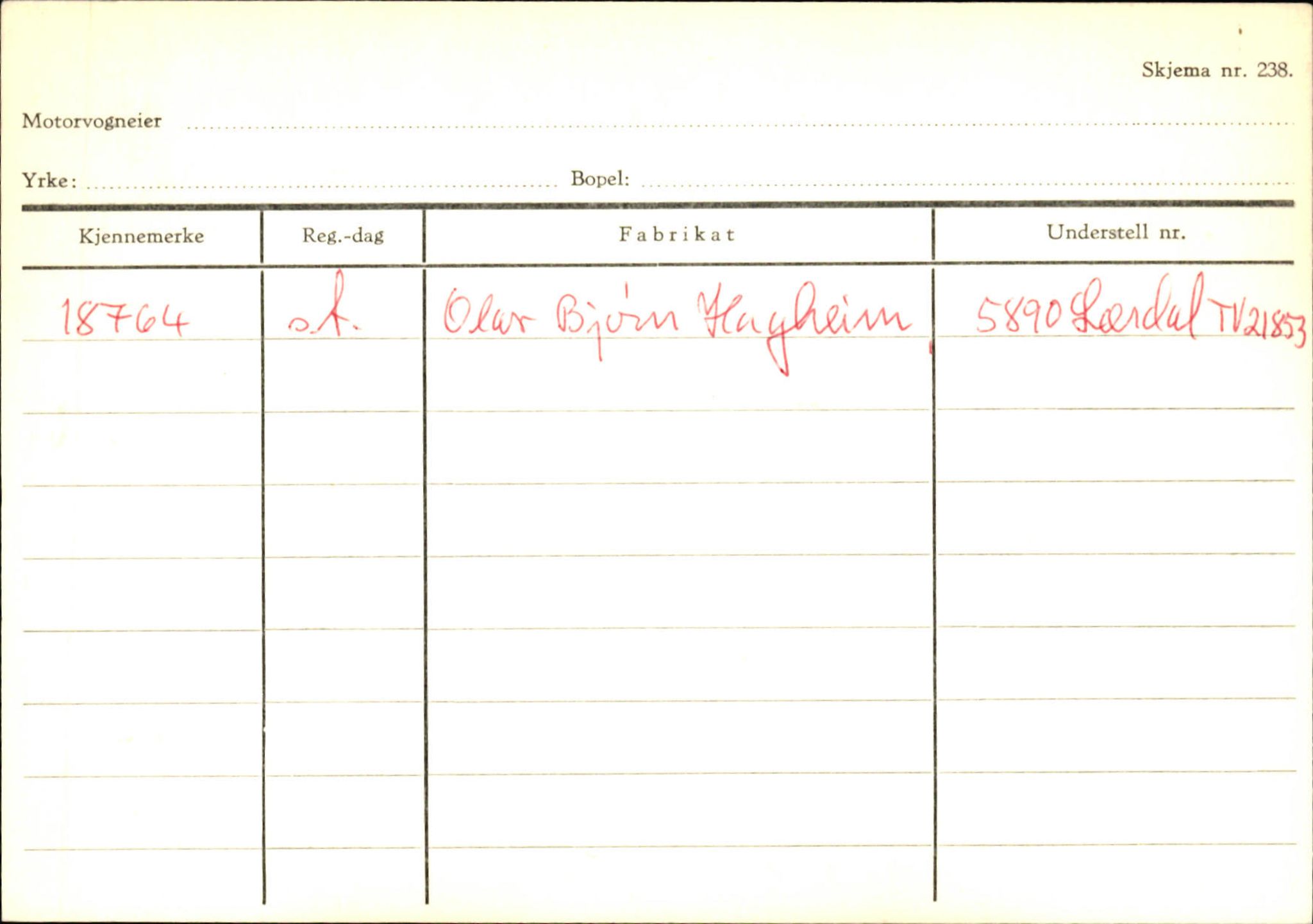 Statens vegvesen, Sogn og Fjordane vegkontor, AV/SAB-A-5301/4/F/L0124: Eigarregister Sogndal A-U, 1945-1975, p. 430