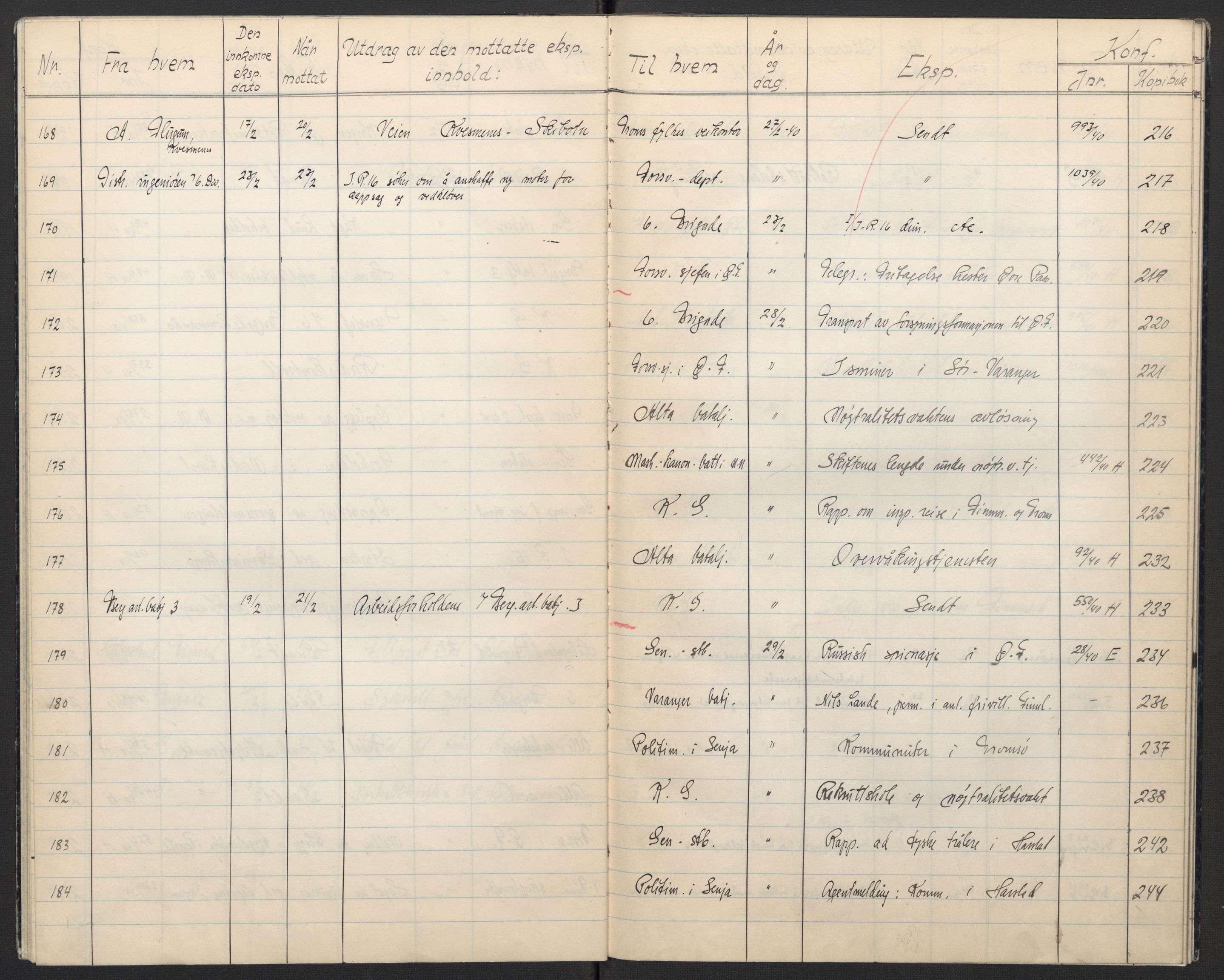 Forsvaret, Forsvarets krigshistoriske avdeling, AV/RA-RAFA-2017/Y/Yb/L0120: II-C-11-600  -  6. Divisjon, 1940, p. 12