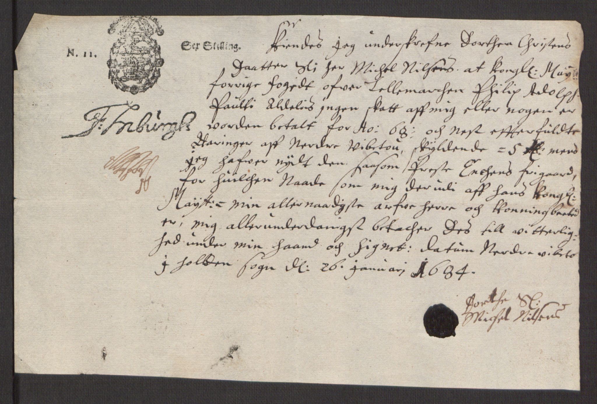 Rentekammeret inntil 1814, Reviderte regnskaper, Fogderegnskap, AV/RA-EA-4092/R35/L2062: Fogderegnskap Øvre og Nedre Telemark, 1674, p. 157