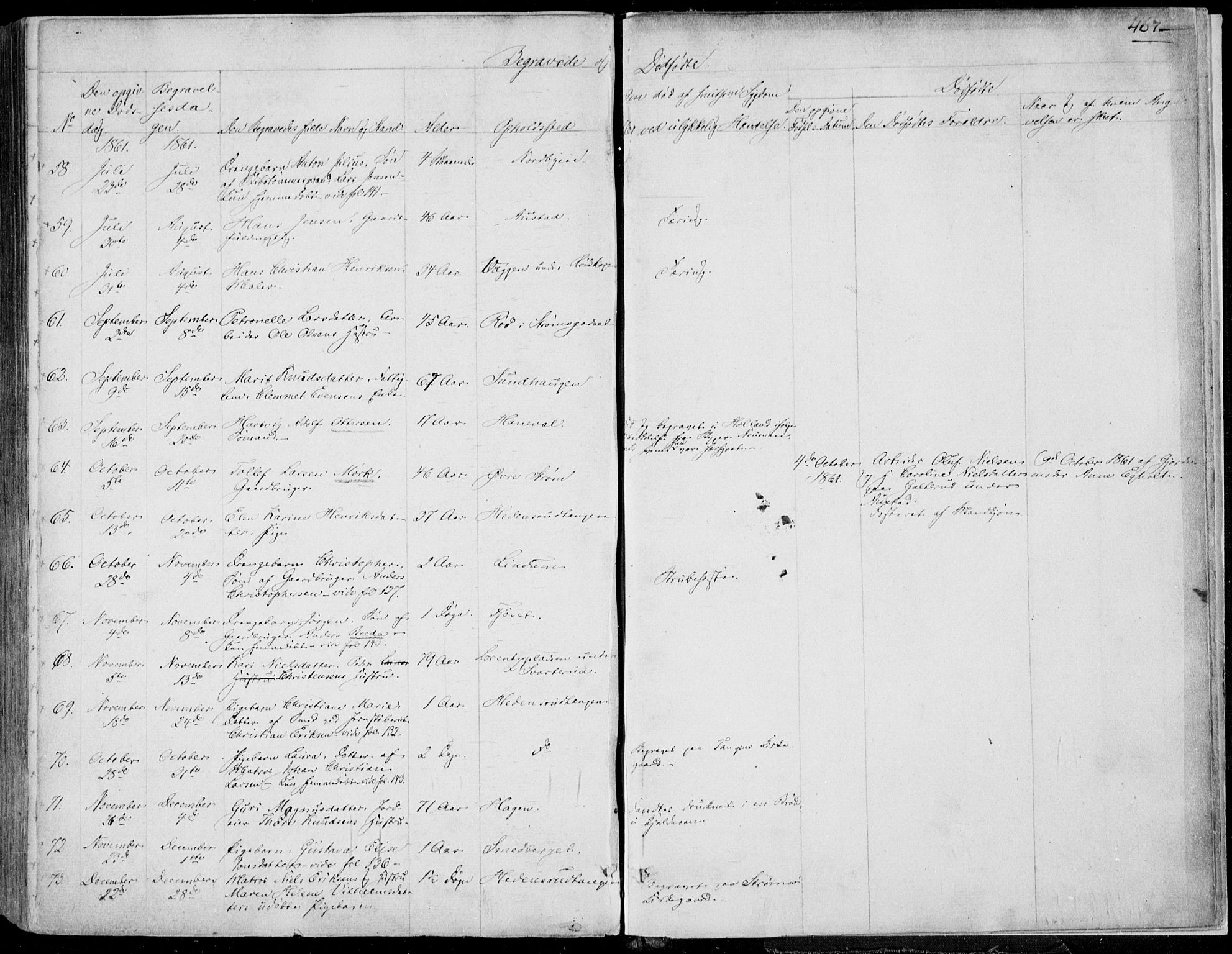 Skoger kirkebøker, SAKO/A-59/F/Fa/L0003: Parish register (official) no. I 3, 1842-1861, p. 467