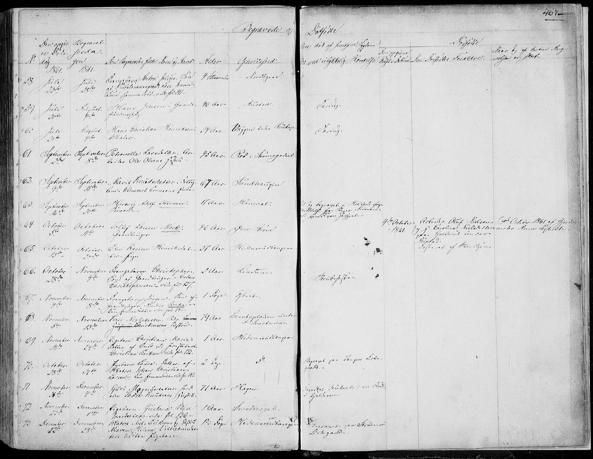 Skoger kirkebøker, AV/SAKO-A-59/F/Fa/L0003: Parish register (official) no. I 3, 1842-1861, p. 467