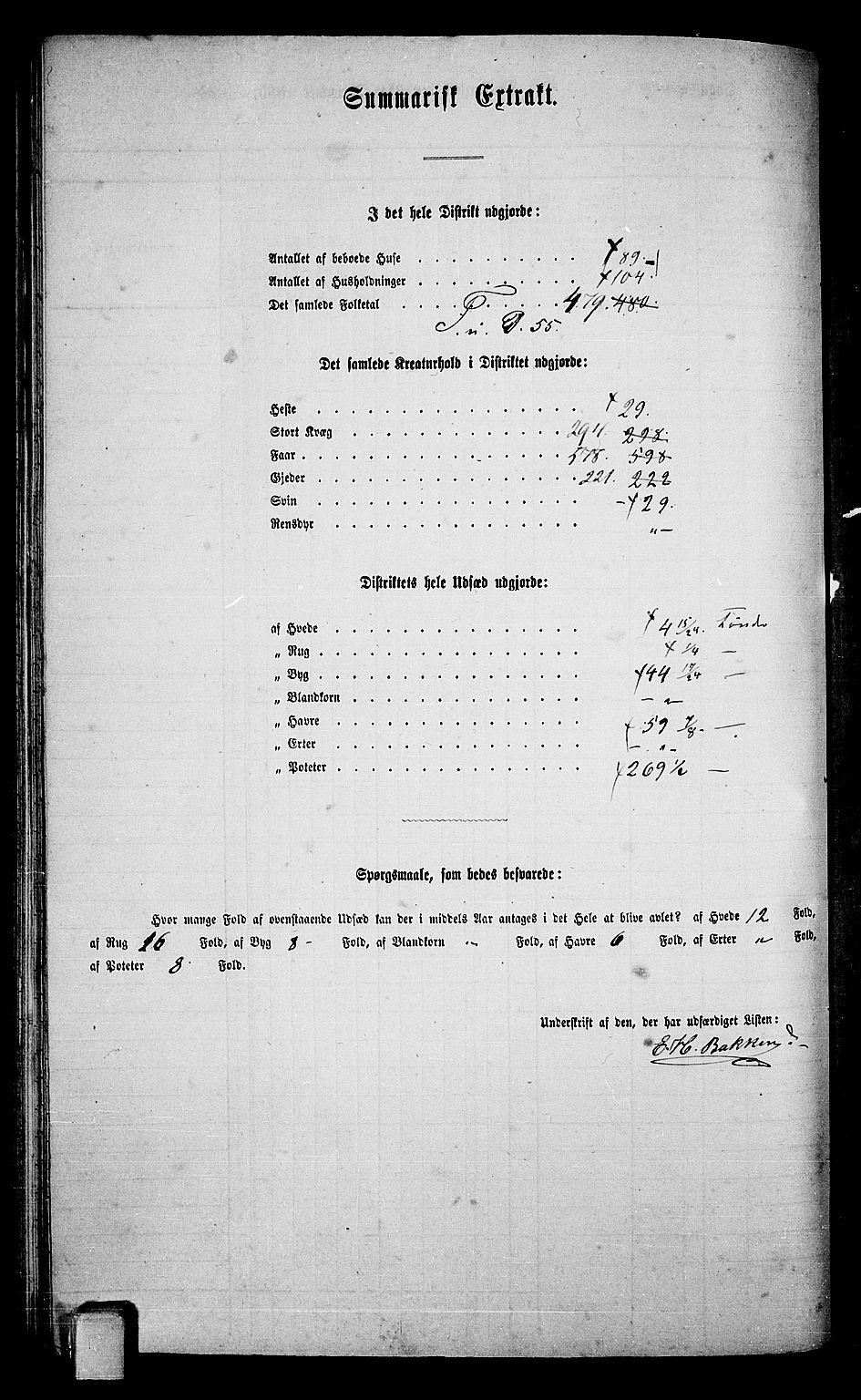 RA, 1865 census for Seljord, 1865, p. 76