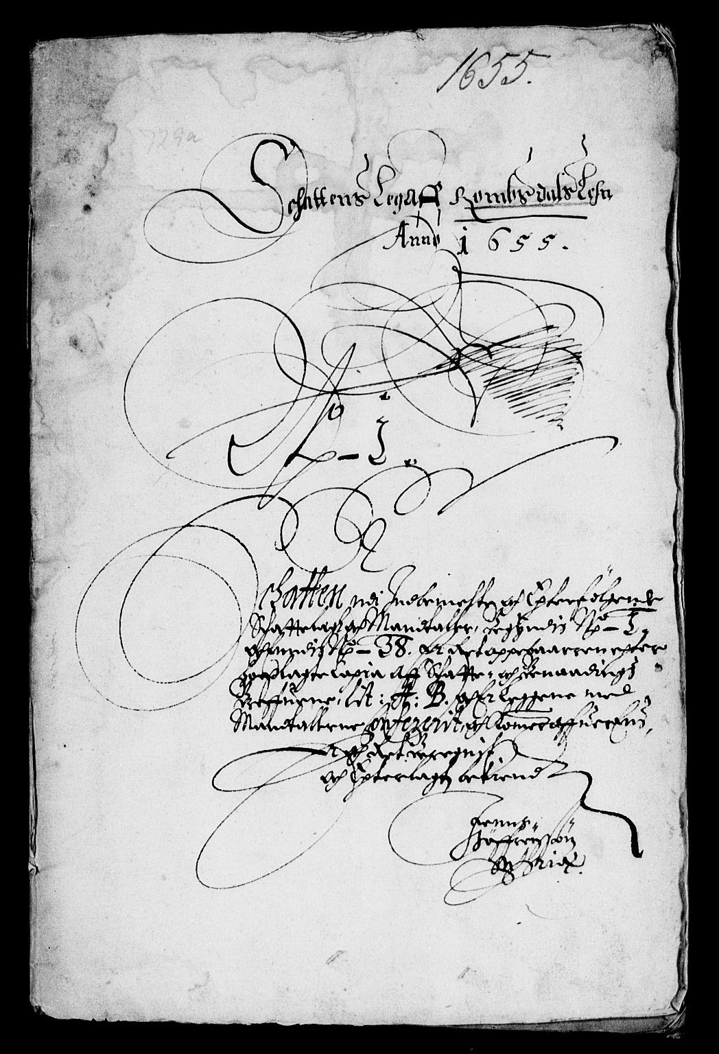 Rentekammeret inntil 1814, Reviderte regnskaper, Lensregnskaper, AV/RA-EA-5023/R/Rb/Rbw/L0121: Trondheim len, 1655-1656