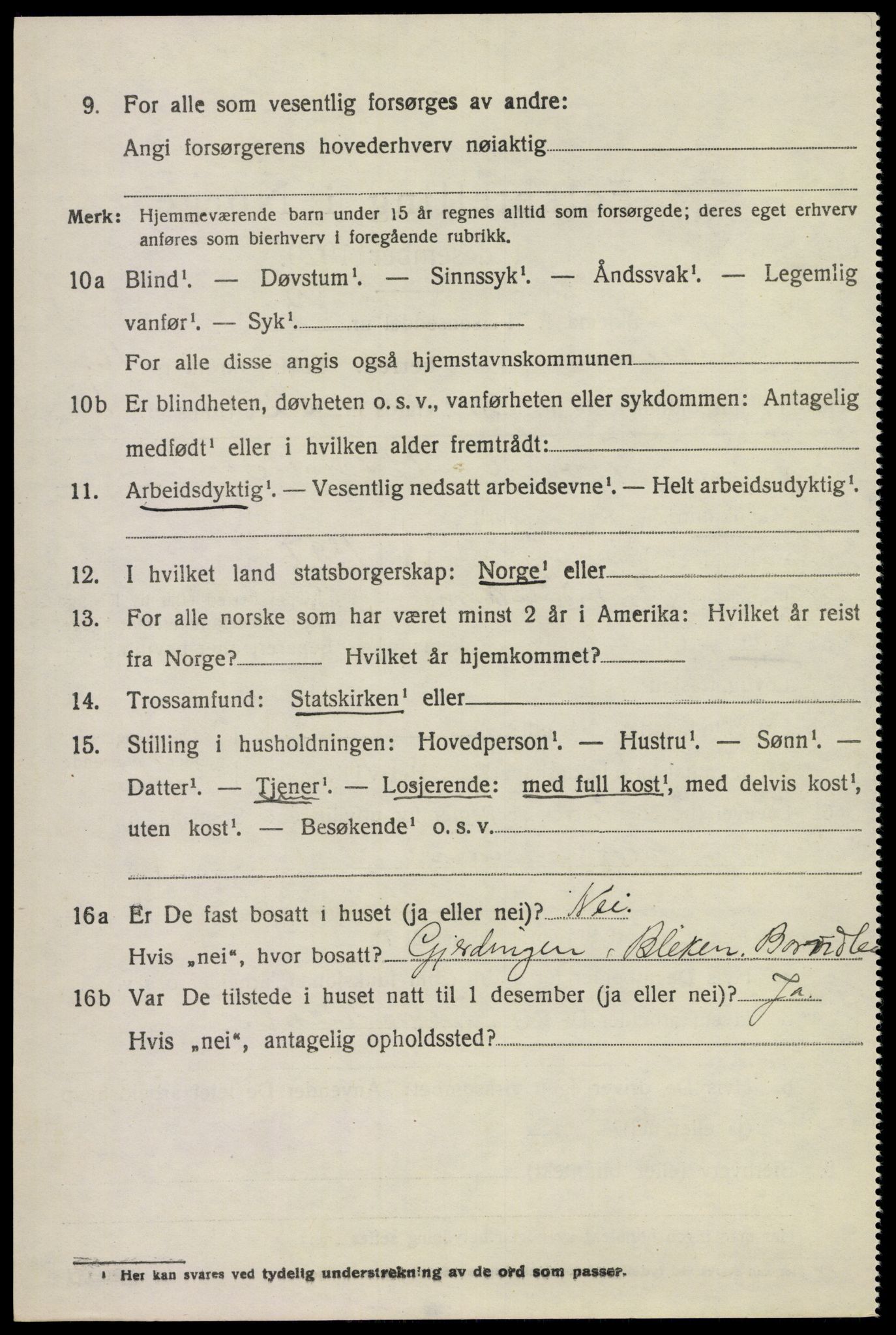 SAKO, 1920 census for Modum, 1920, p. 19438
