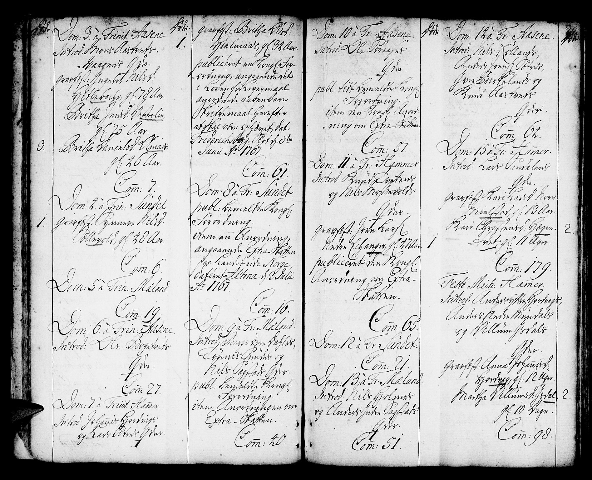 Hamre sokneprestembete, AV/SAB-A-75501/H/Ha/Haa/Haaa/L0007: Parish register (official) no. A 7, 1762-1777, p. 29