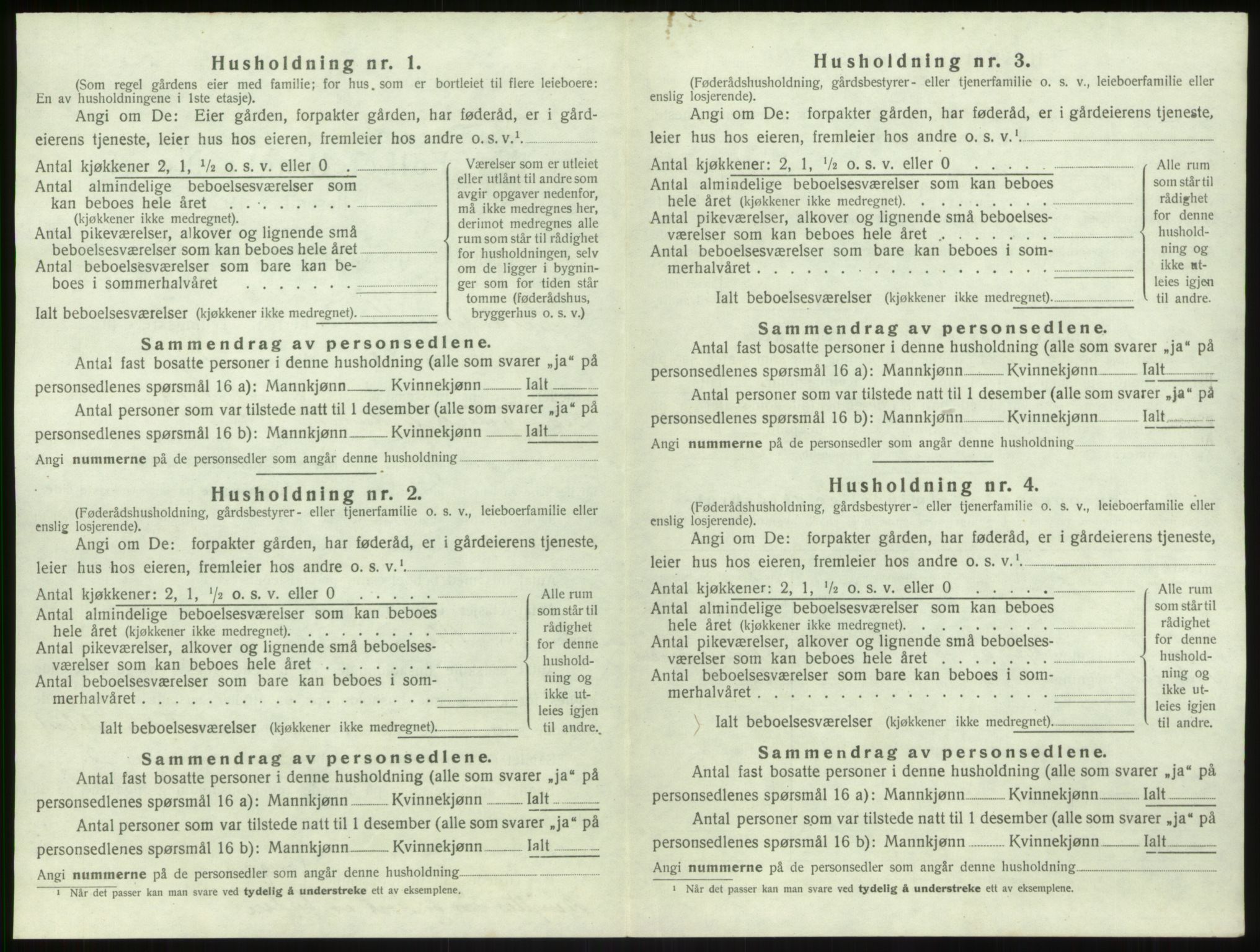 SAB, 1920 census for Leikanger, 1920, p. 531