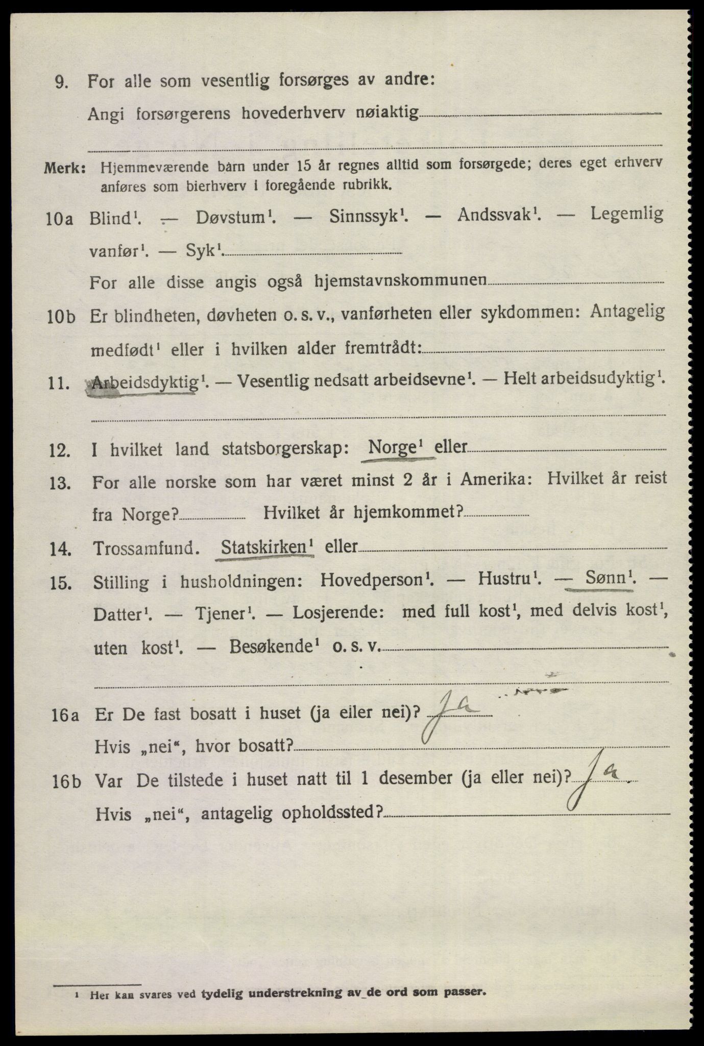 SAKO, 1920 census for Ådal, 1920, p. 4049