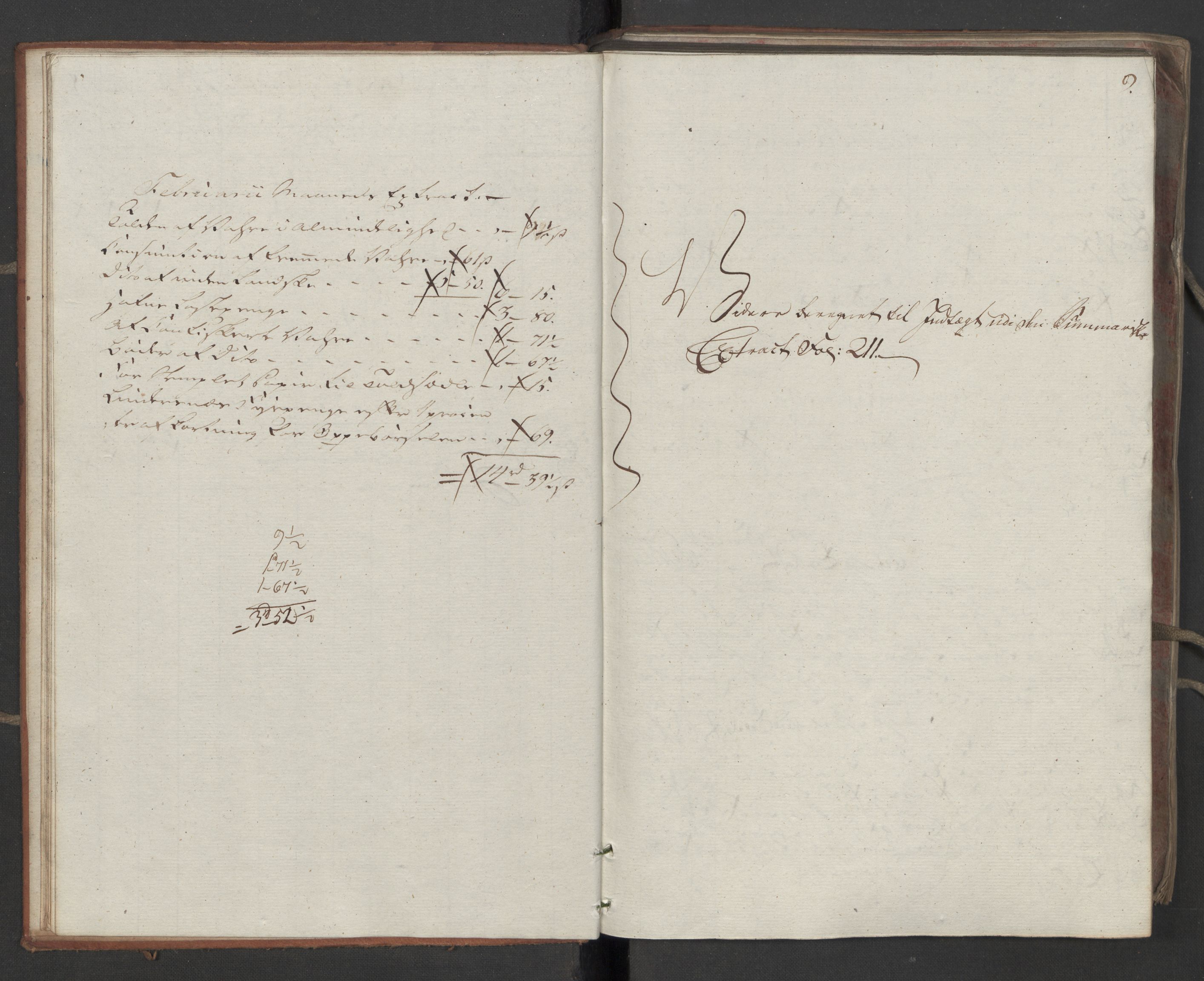 Generaltollkammeret, tollregnskaper, RA/EA-5490/R16/L0115/0001: Tollregnskaper Kristiansand / Inngående tollbok, 1790-1792, p. 8b-9a