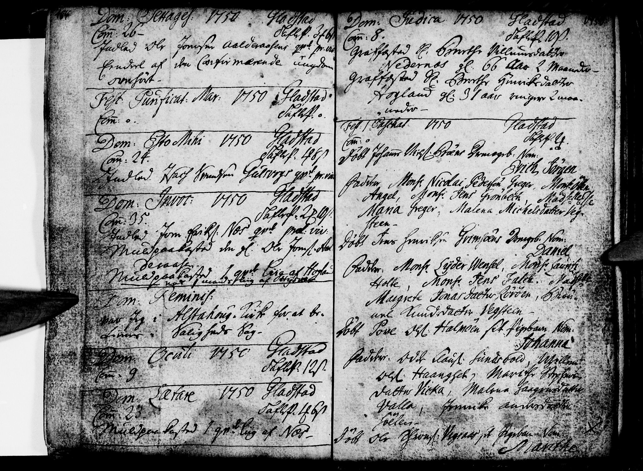 Ministerialprotokoller, klokkerbøker og fødselsregistre - Nordland, AV/SAT-A-1459/816/L0236: Parish register (official) no. 816A02, 1725-1756