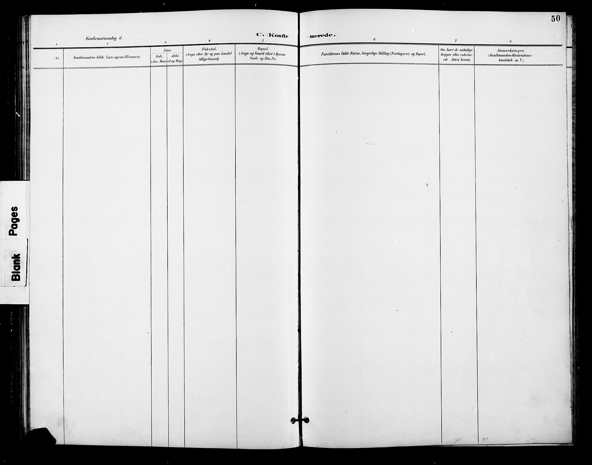 Tolga prestekontor, AV/SAH-PREST-062/L/L0011: Parish register (copy) no. 11, 1894-1925, p. 50