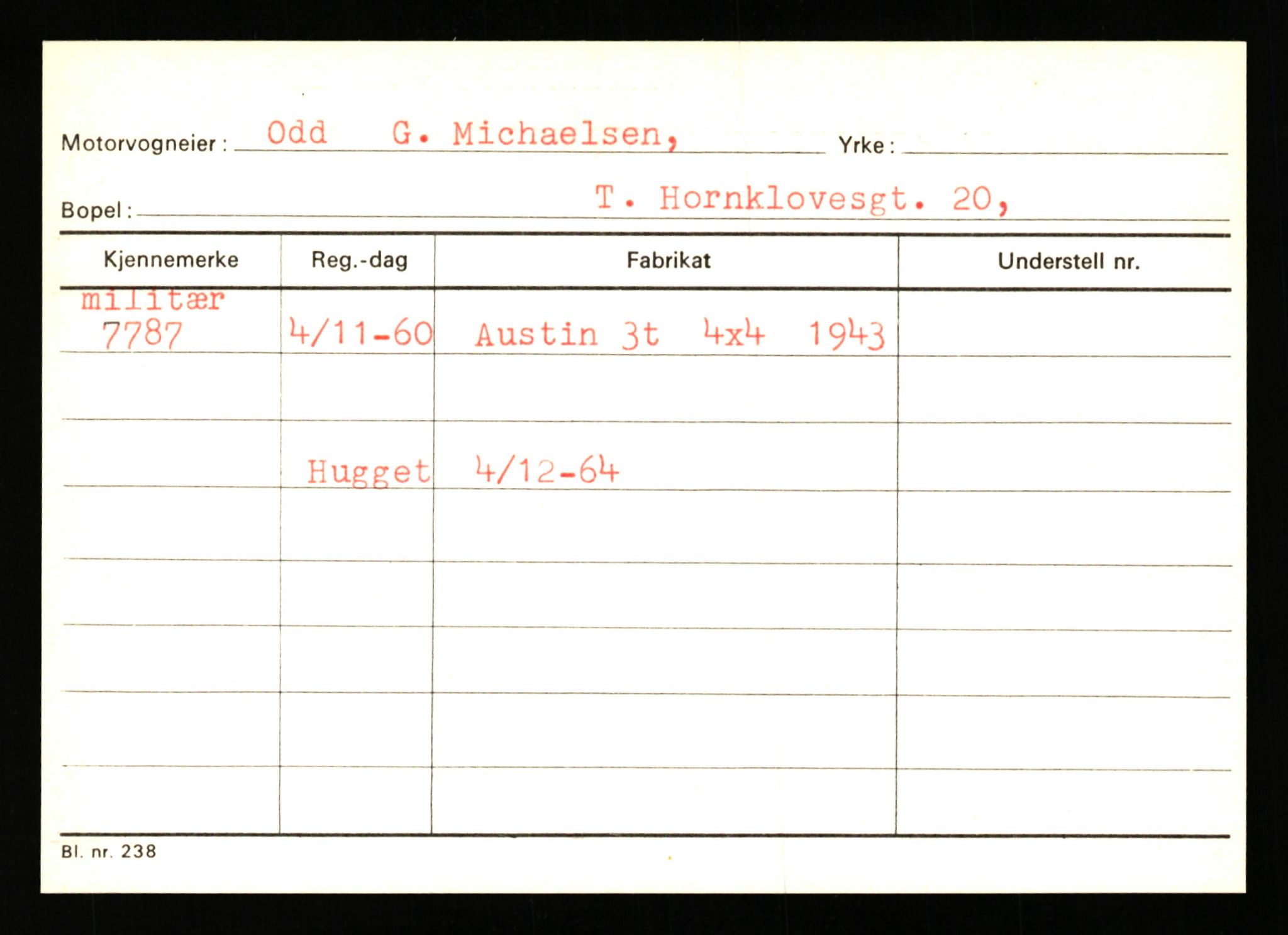 Stavanger trafikkstasjon, AV/SAST-A-101942/0/G/L0002: Registreringsnummer: 5791 - 10405, 1930-1971, p. 985