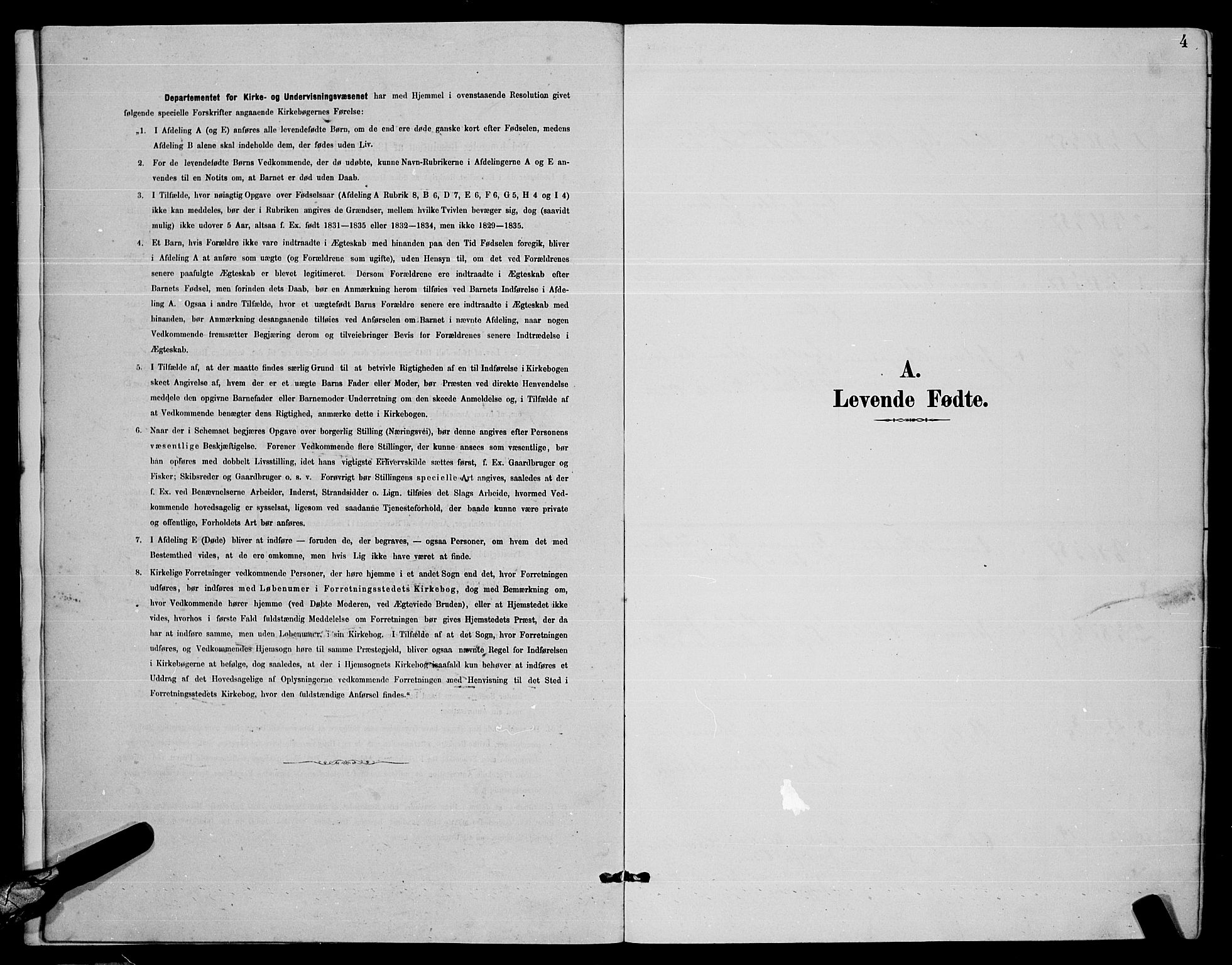 Ministerialprotokoller, klokkerbøker og fødselsregistre - Nordland, SAT/A-1459/859/L0859: Parish register (copy) no. 859C05, 1887-1898, p. 4