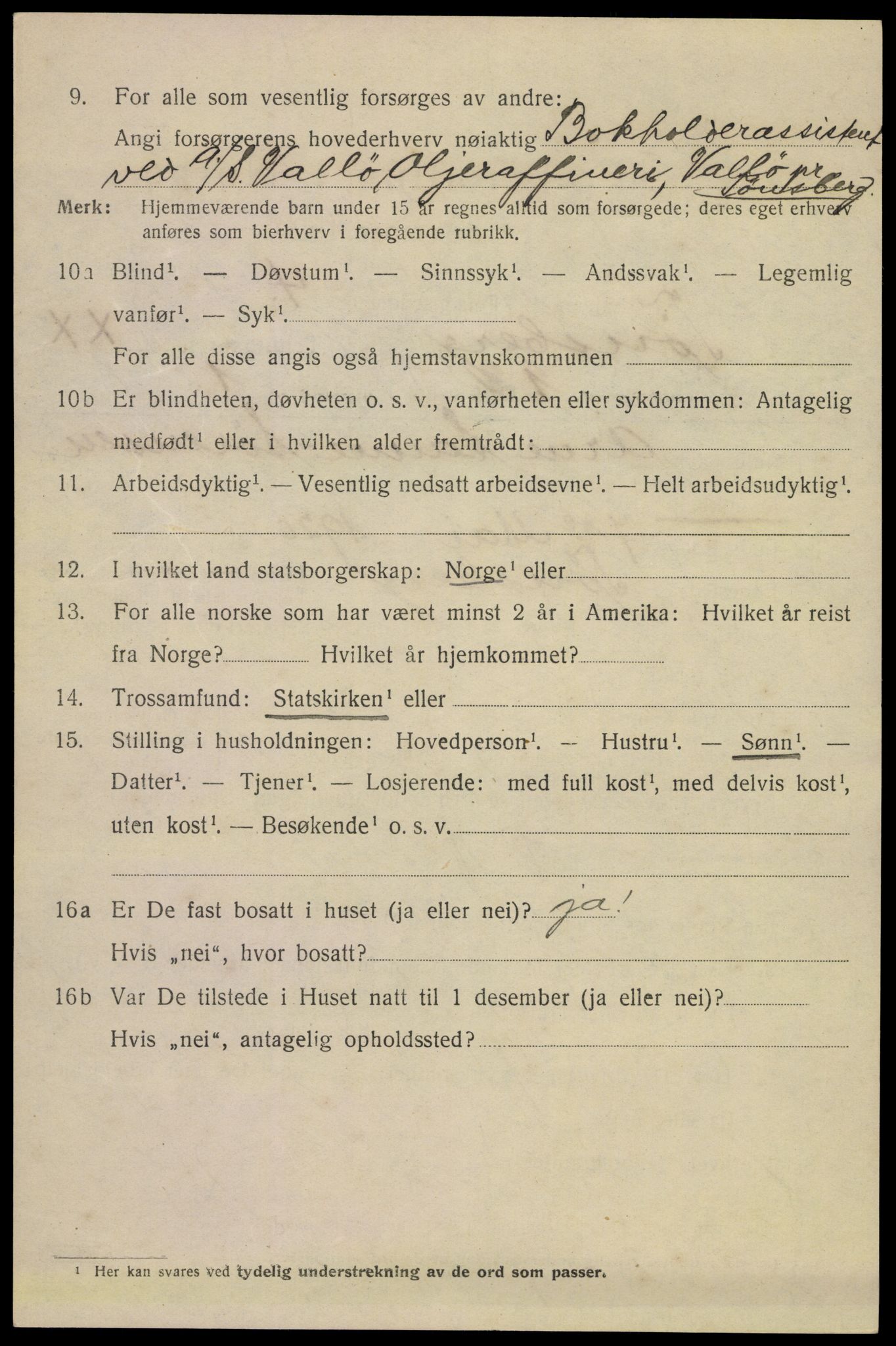 SAKO, 1920 census for Tønsberg, 1920, p. 29756