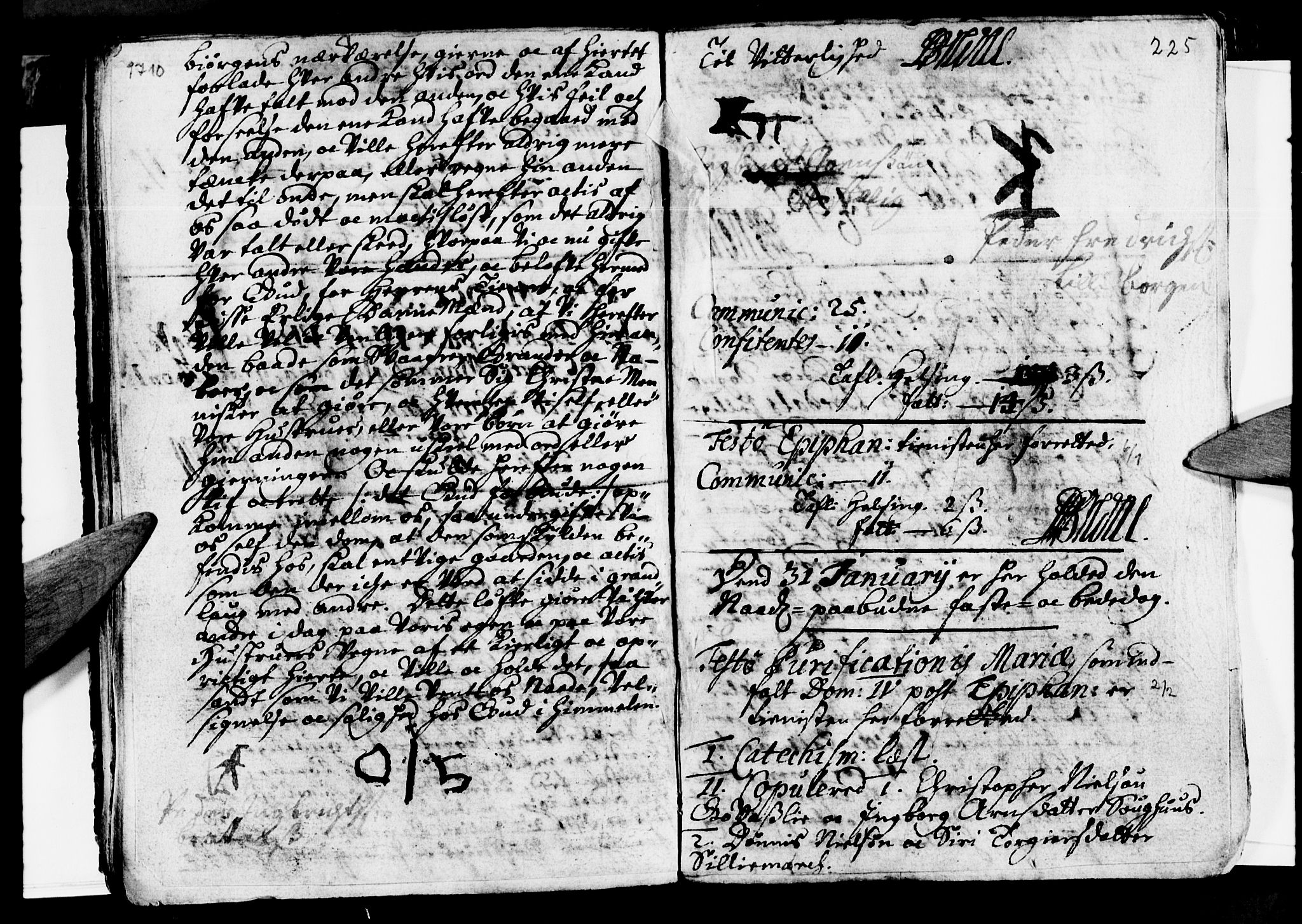 Ministerialprotokoller, klokkerbøker og fødselsregistre - Nordland, AV/SAT-A-1459/814/L0220: Parish register (official) no. 814A01, 1677-1717, p. 225