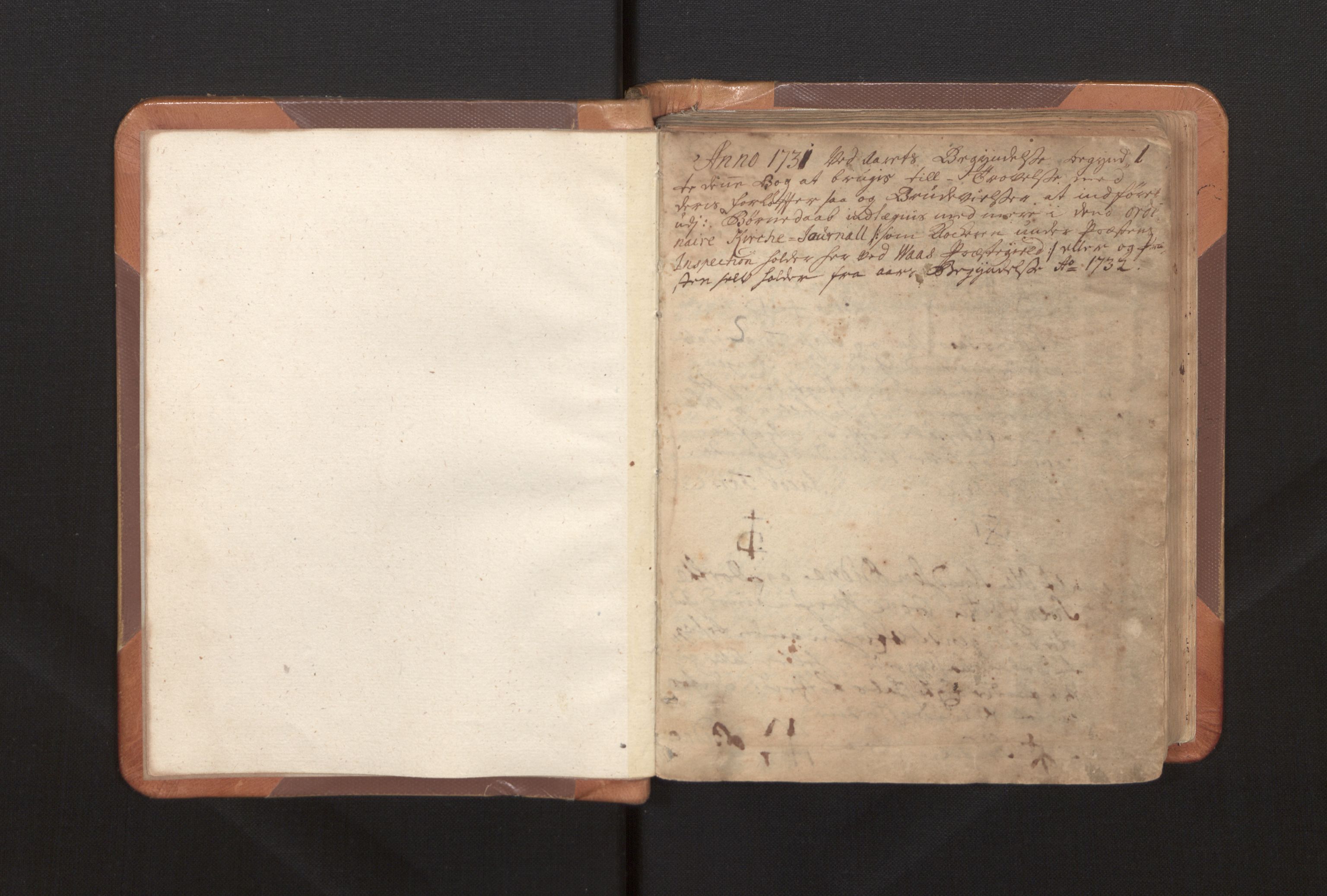 Voss sokneprestembete, SAB/A-79001/H/Haa: Parish register (official) no. A 7, 1731-1773, p. 1
