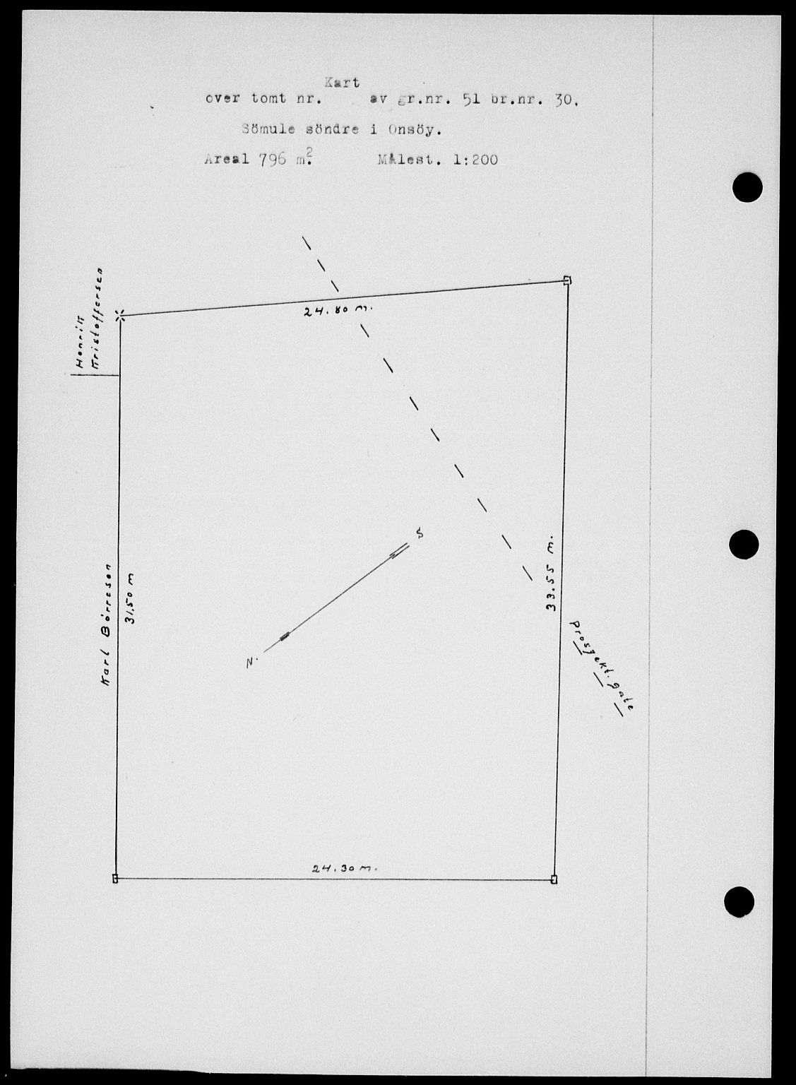 Onsøy sorenskriveri, SAO/A-10474/G/Ga/Gab/L0015: Mortgage book no. II A-15, 1945-1946, Diary no: : 332/1946