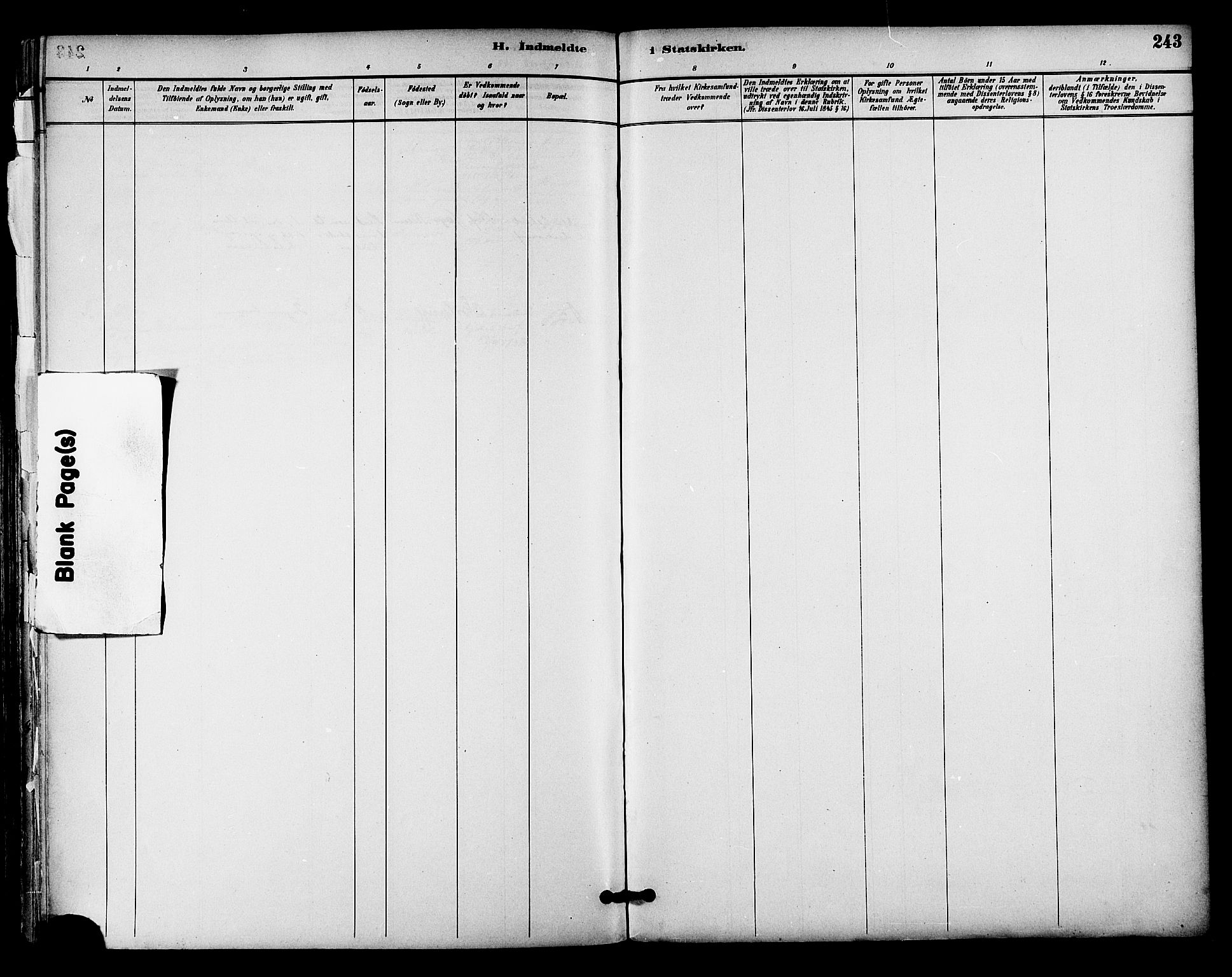 Ministerialprotokoller, klokkerbøker og fødselsregistre - Nordland, AV/SAT-A-1459/813/L0200: Parish register (official) no. 813A10, 1886-1900, p. 243