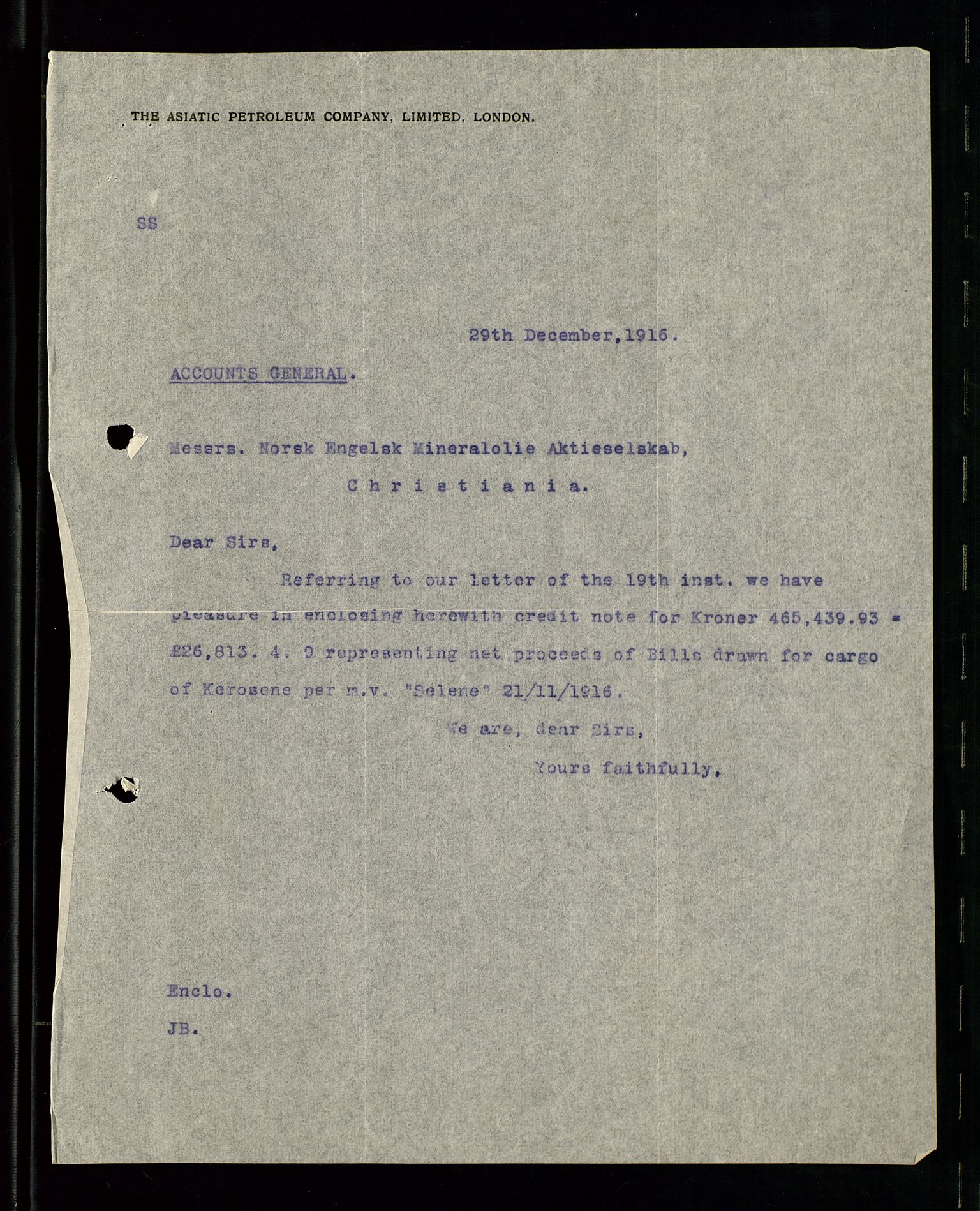 Pa 1521 - A/S Norske Shell, AV/SAST-A-101915/E/Ea/Eaa/L0001: Sjefskorrespondanse, 1917, p. 530