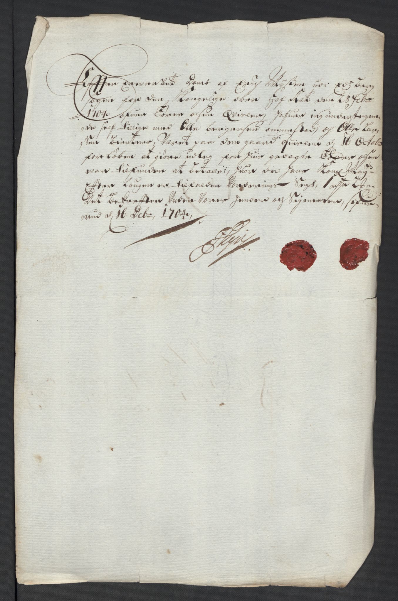 Rentekammeret inntil 1814, Reviderte regnskaper, Fogderegnskap, AV/RA-EA-4092/R13/L0842: Fogderegnskap Solør, Odal og Østerdal, 1704, p. 77