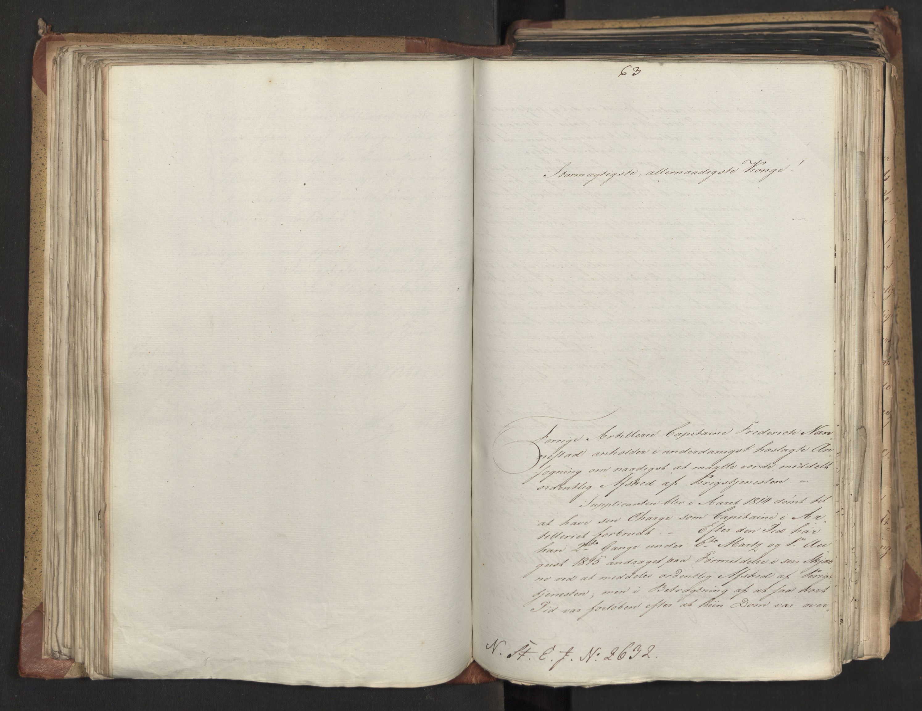 Statsrådsavdelingen i Stockholm, AV/RA-S-1003/D/Da/L0012: Regjeringsinnstillinger nr. 2587-2760, 1818, p. 179