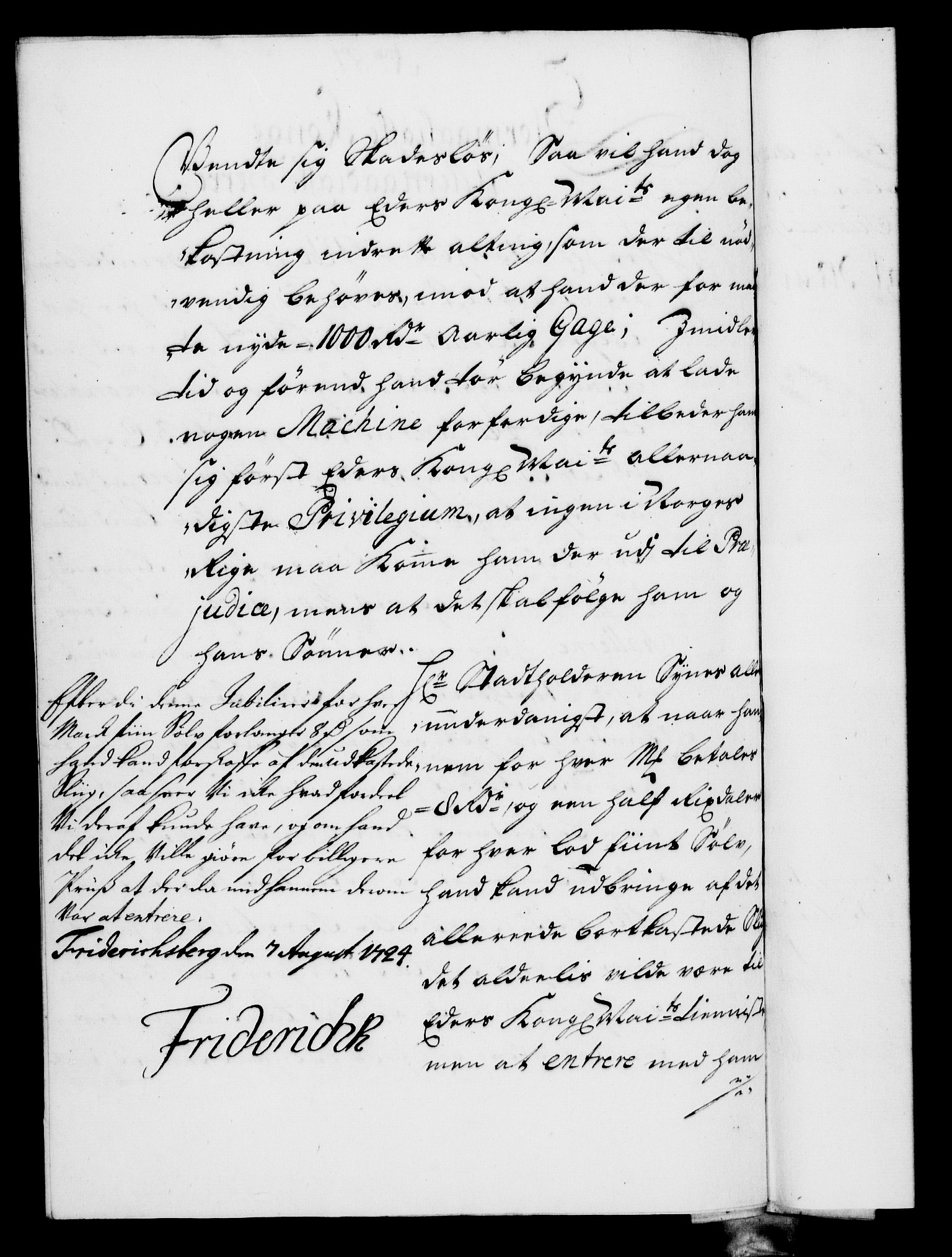 Rentekammeret, Kammerkanselliet, RA/EA-3111/G/Gf/Gfa/L0007: Norsk relasjons- og resolusjonsprotokoll (merket RK 52.7), 1724, p. 598