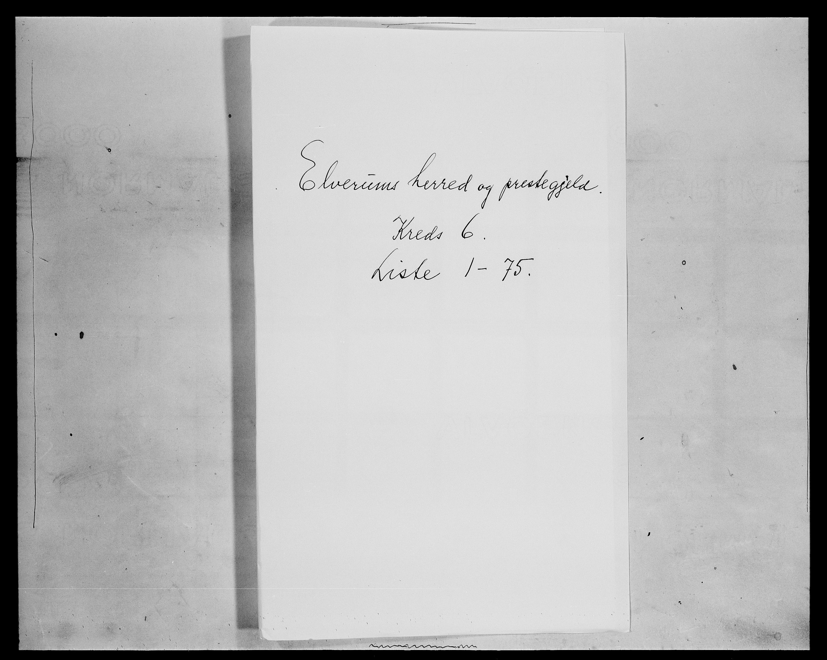 SAH, 1875 census for 0427P Elverum, 1875, p. 1329