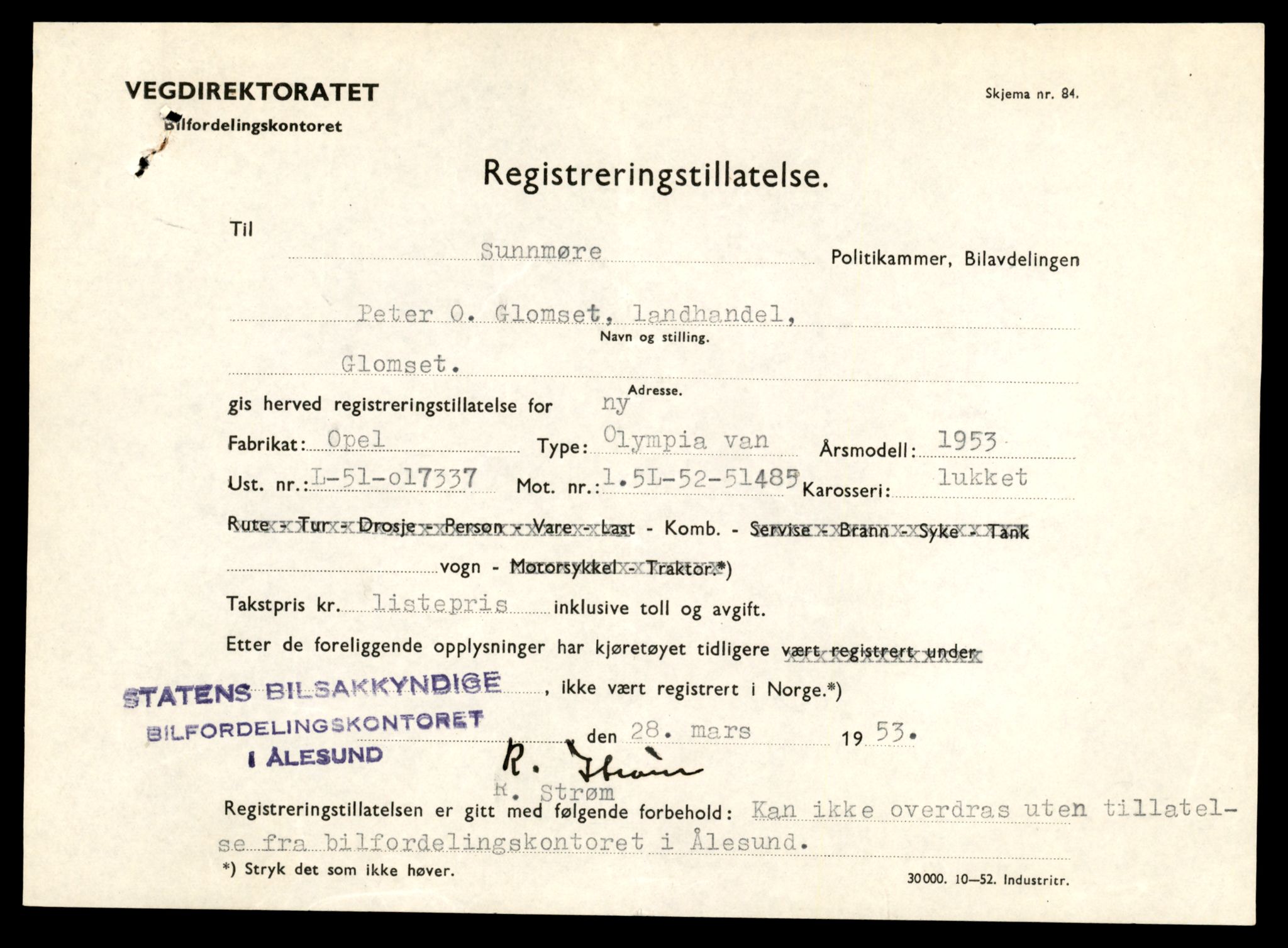 Møre og Romsdal vegkontor - Ålesund trafikkstasjon, AV/SAT-A-4099/F/Fe/L0043: Registreringskort for kjøretøy T 14080 - T 14204, 1927-1998, p. 1169