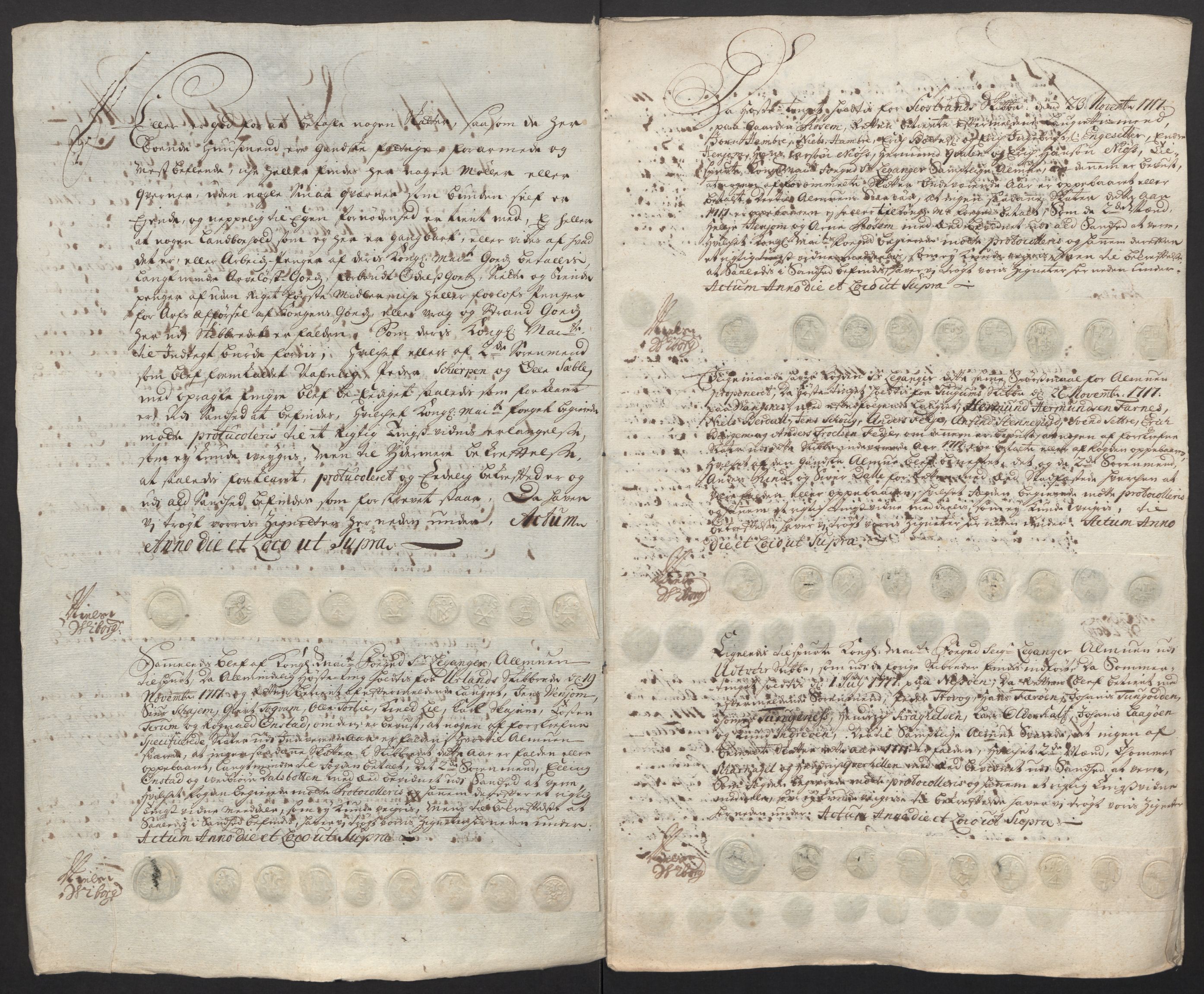 Rentekammeret inntil 1814, Reviderte regnskaper, Fogderegnskap, RA/EA-4092/R52/L3321: Fogderegnskap Sogn, 1717-1718, p. 31