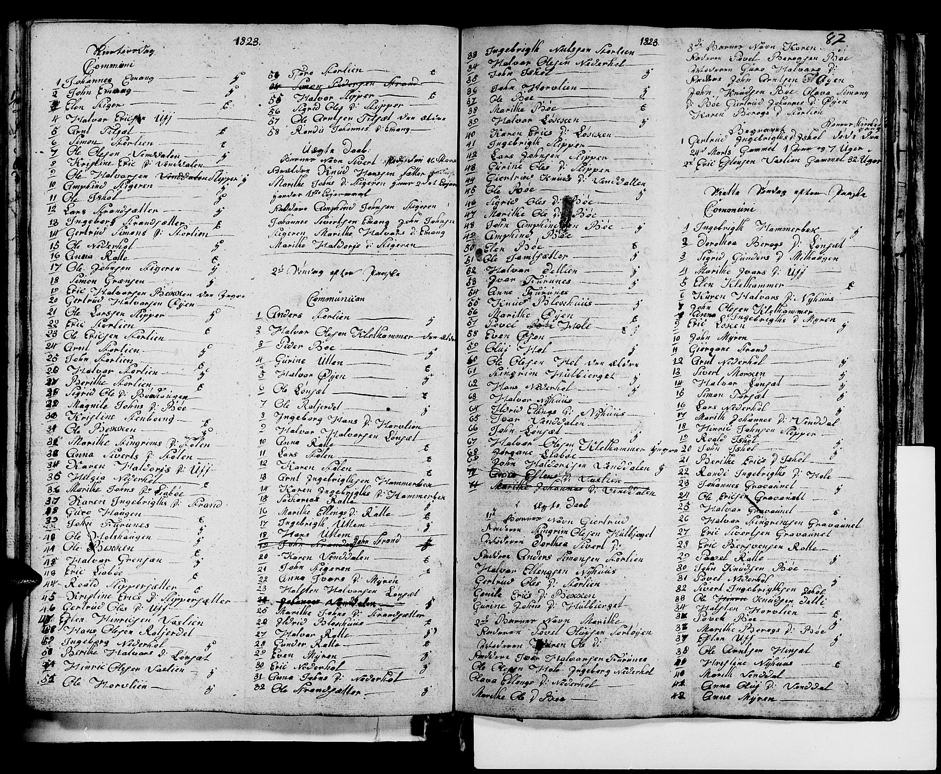 Ministerialprotokoller, klokkerbøker og fødselsregistre - Sør-Trøndelag, SAT/A-1456/679/L0921: Parish register (copy) no. 679C01, 1792-1840, p. 87