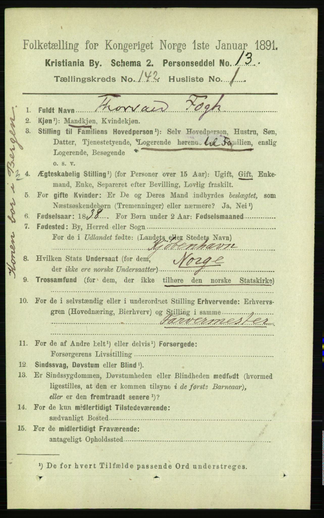 RA, 1891 census for 0301 Kristiania, 1891, p. 78356