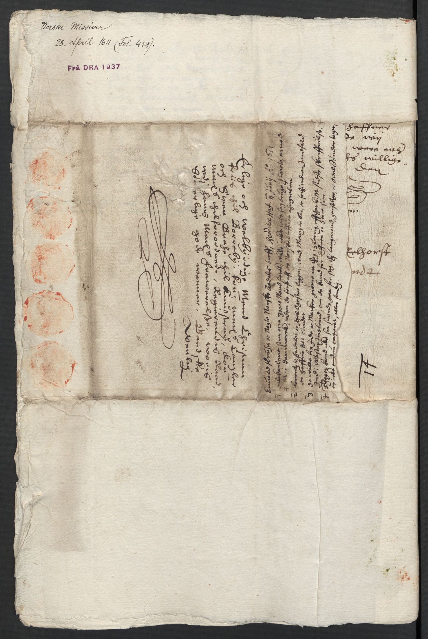 Danske Kanselli 1572-1799, AV/RA-EA-3023/F/Fc/Fcc/Fcca/L0001: Norske innlegg 1572-1799, 1574-1612, p. 232