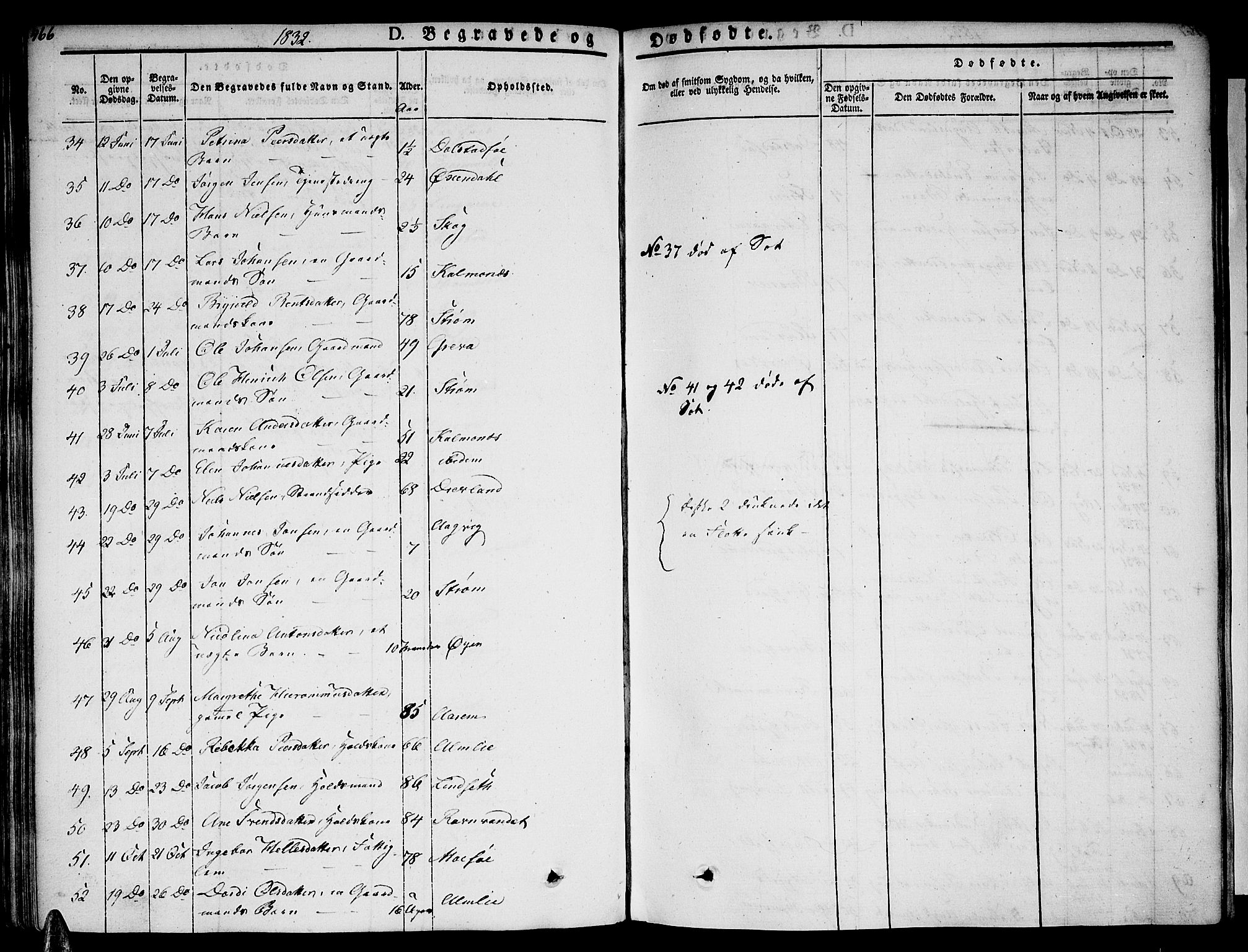 Ministerialprotokoller, klokkerbøker og fødselsregistre - Nordland, AV/SAT-A-1459/820/L0290: Parish register (official) no. 820A11, 1826-1845, p. 466
