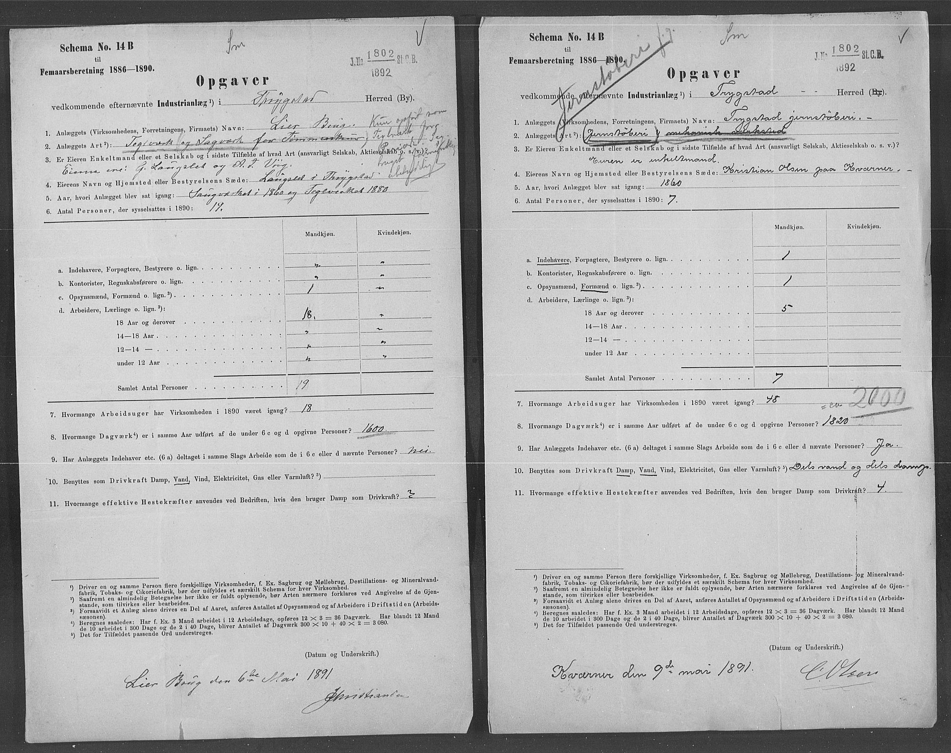 Statistisk sentralbyrå, Næringsøkonomiske emner, Generelt - Amtmennenes femårsberetninger, AV/RA-S-2233/F/Fa/L0074: --, 1890, p. 217