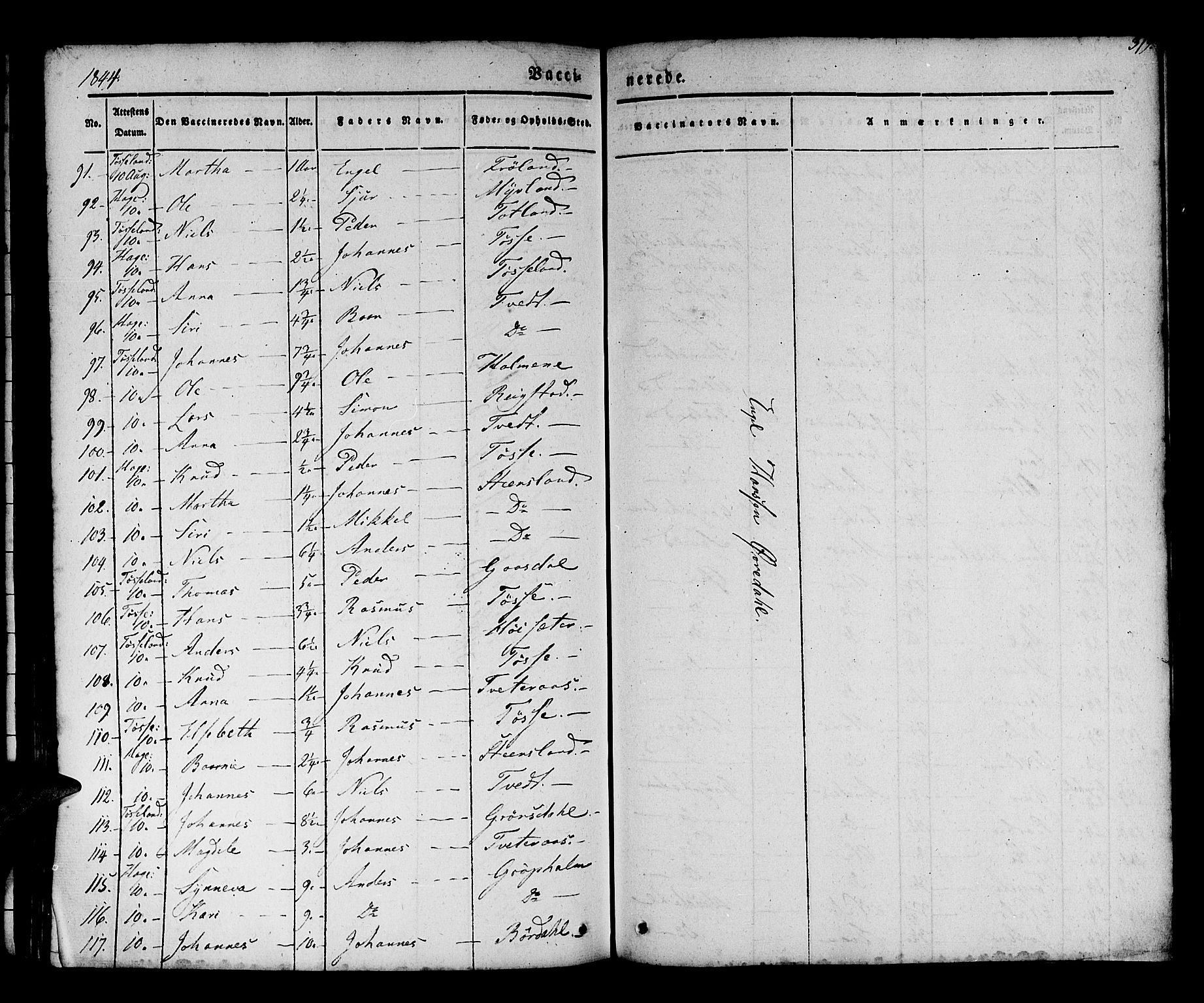 Os sokneprestembete, AV/SAB-A-99929: Parish register (official) no. A 15, 1839-1851, p. 379