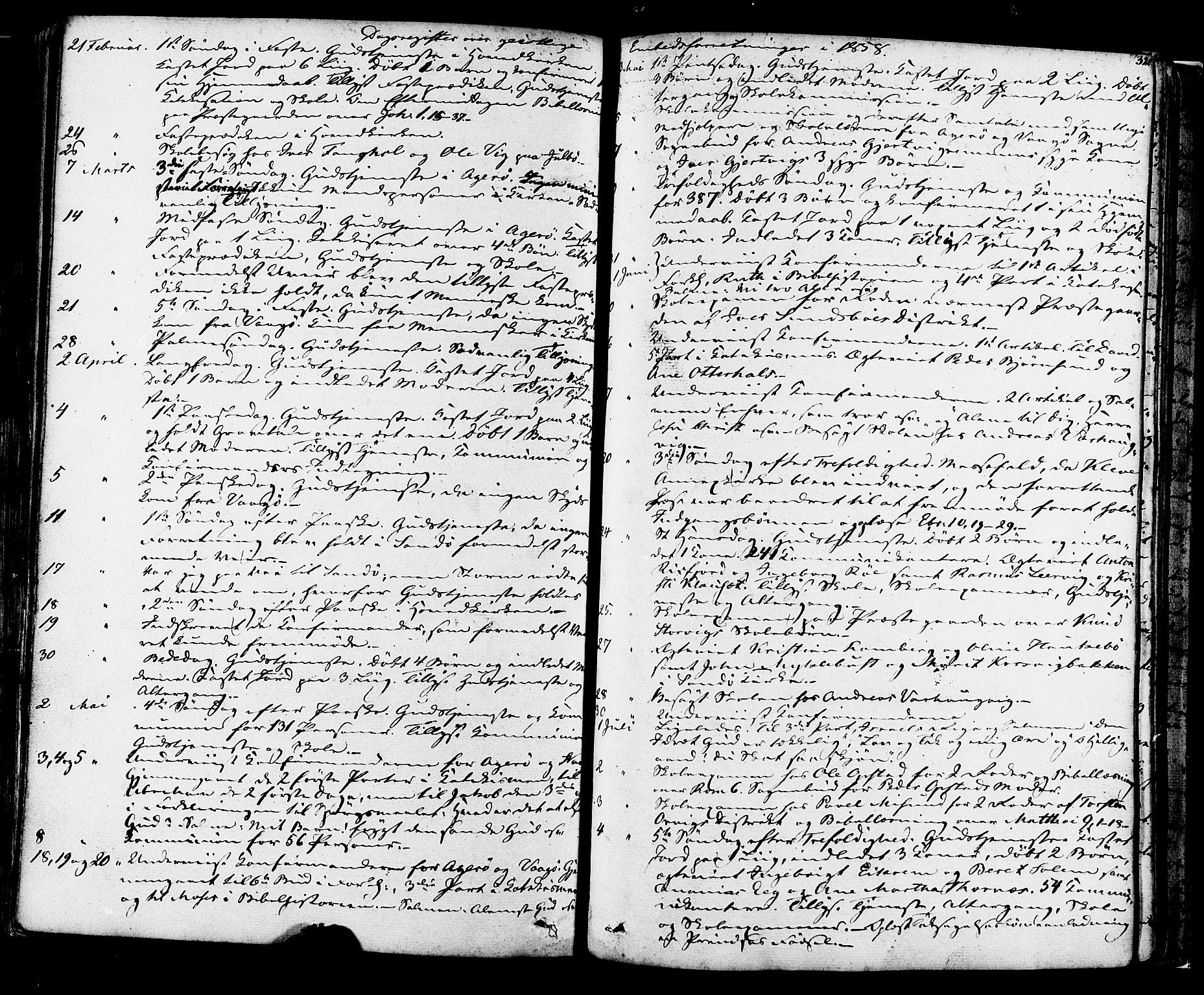 Ministerialprotokoller, klokkerbøker og fødselsregistre - Møre og Romsdal, SAT/A-1454/560/L0719: Parish register (official) no. 560A03, 1845-1872, p. 320
