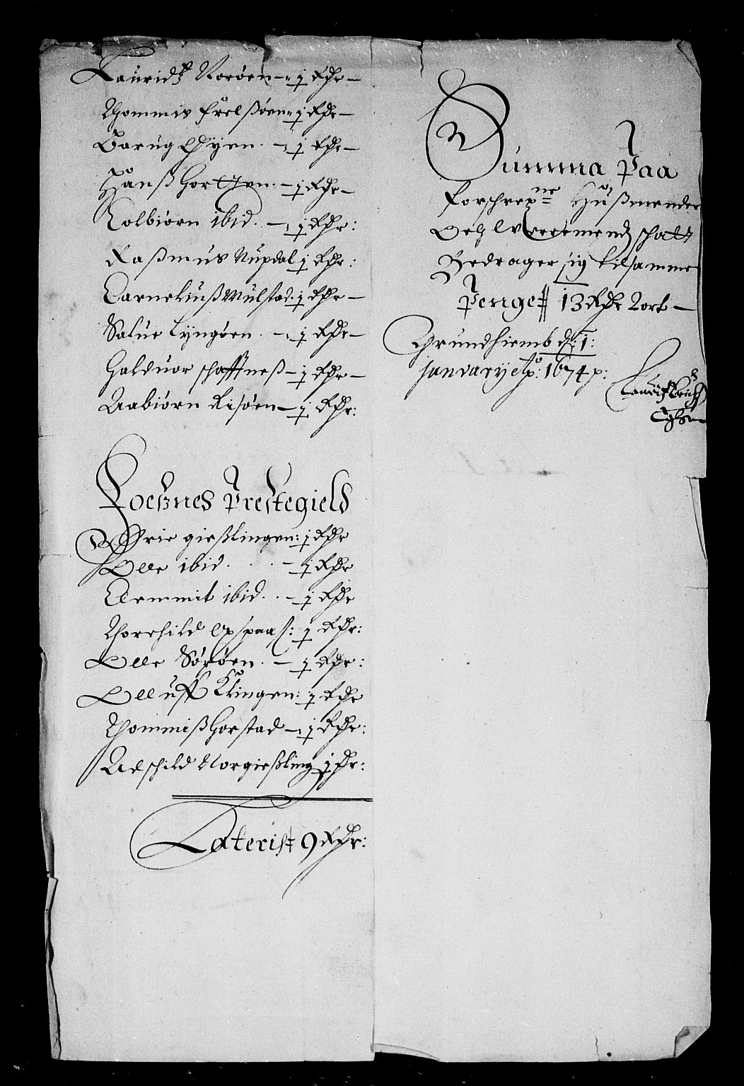 Rentekammeret inntil 1814, Reviderte regnskaper, Stiftamtstueregnskaper, Trondheim stiftamt og Nordland amt, AV/RA-EA-6044/R/Rd/L0038: Trondheim stiftamt, 1673