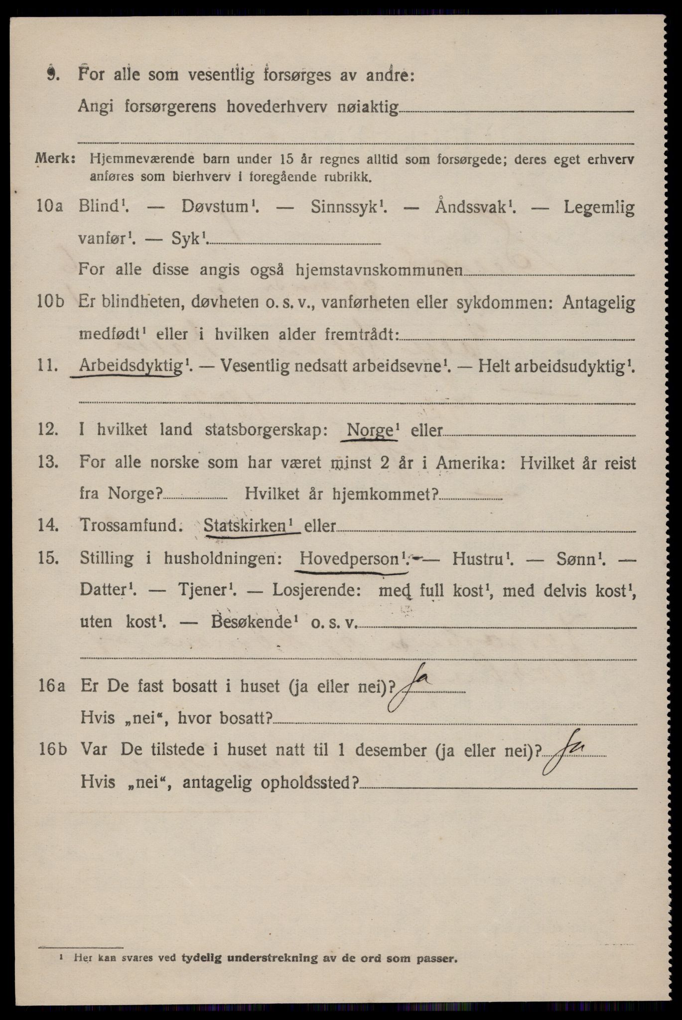 SAKO, 1920 census for Seljord, 1920, p. 3675