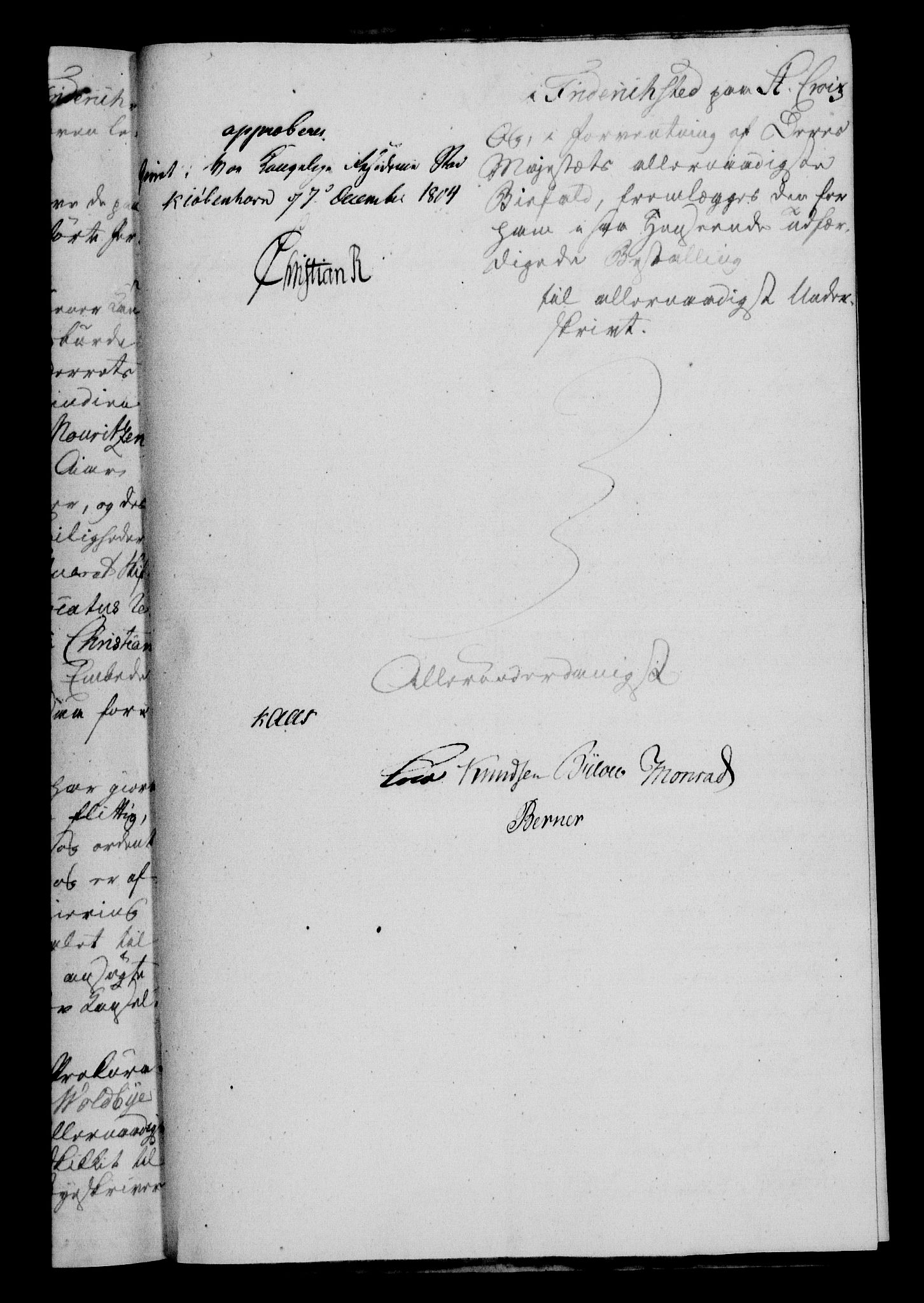 Danske Kanselli 1800-1814, RA/EA-3024/H/Hf/Hfa/Hfaa/L0005: Ekstrakt av forestillinger, 1804