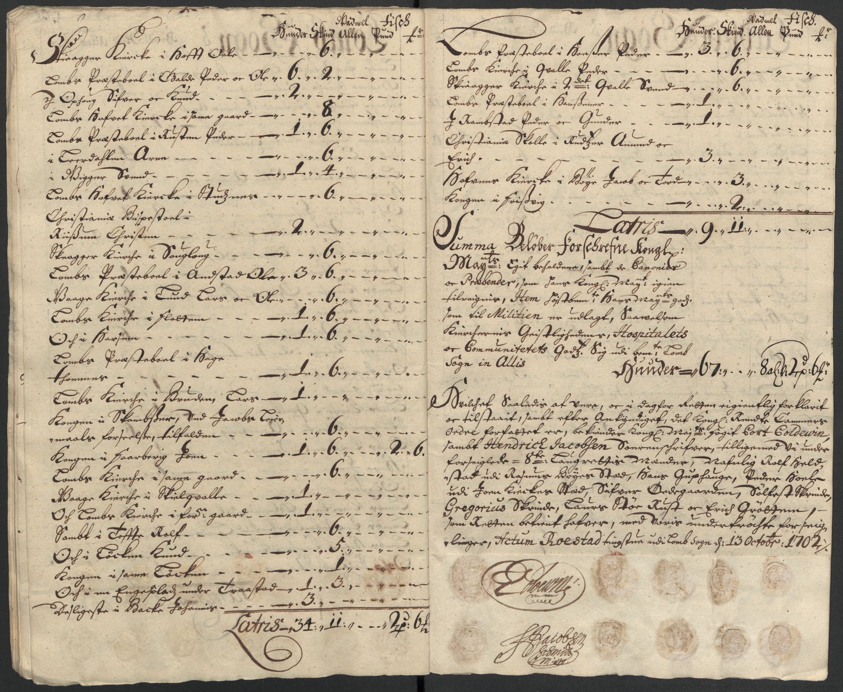 Rentekammeret inntil 1814, Reviderte regnskaper, Fogderegnskap, RA/EA-4092/R17/L1175: Fogderegnskap Gudbrandsdal, 1702, p. 196