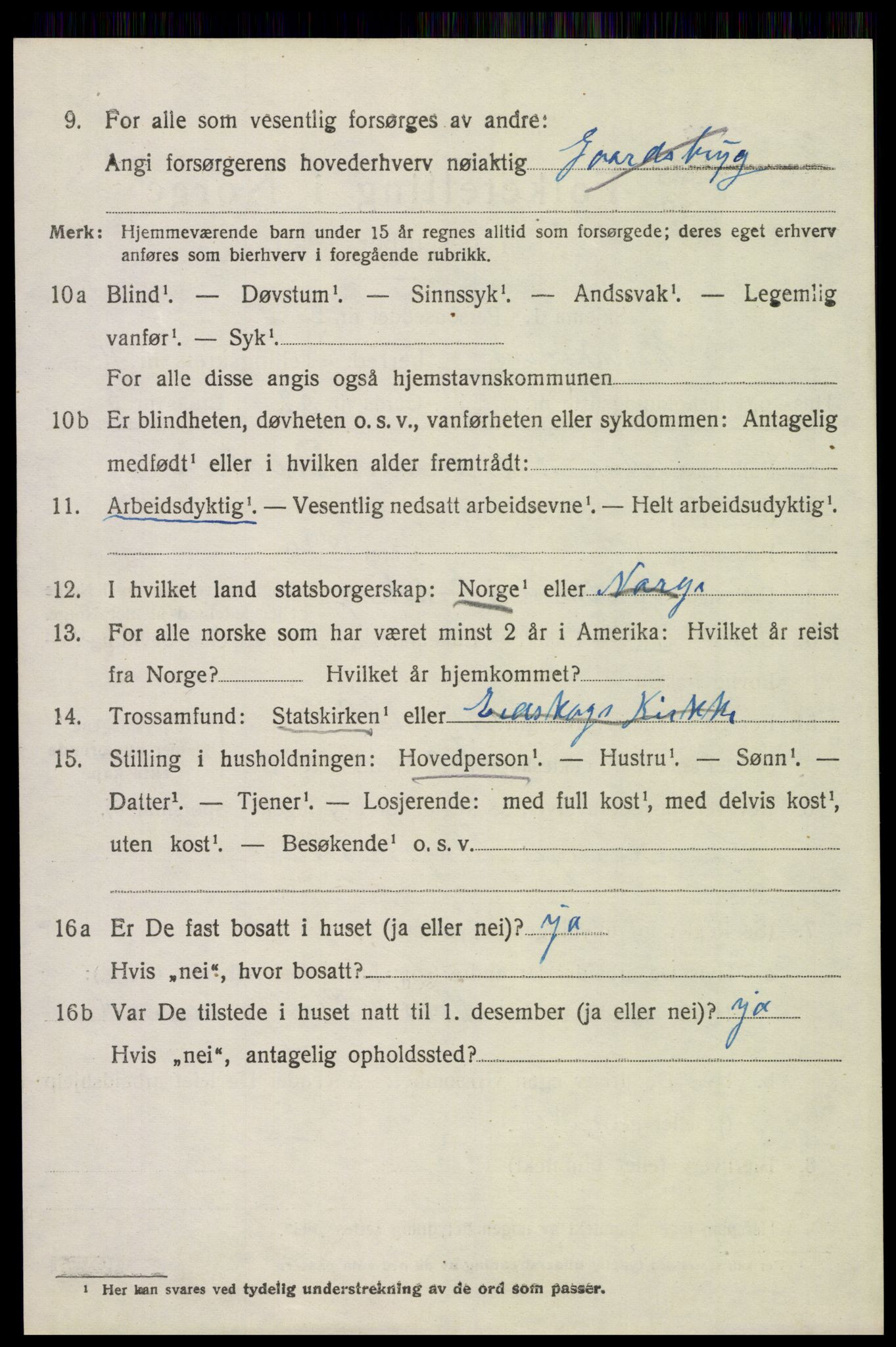 SAH, 1920 census for Eidskog, 1920, p. 11722