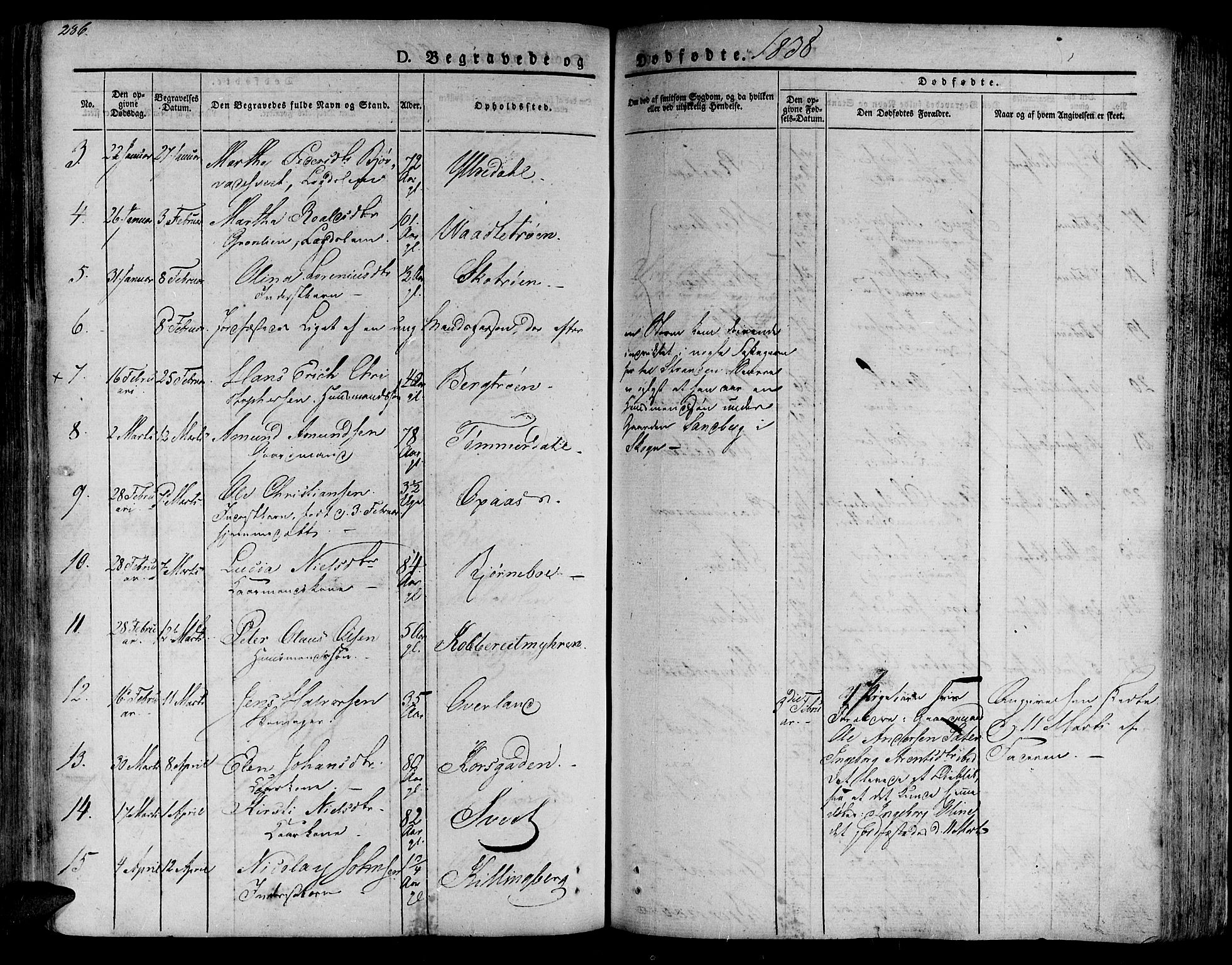 Ministerialprotokoller, klokkerbøker og fødselsregistre - Nord-Trøndelag, AV/SAT-A-1458/701/L0006: Parish register (official) no. 701A06, 1825-1841, p. 286