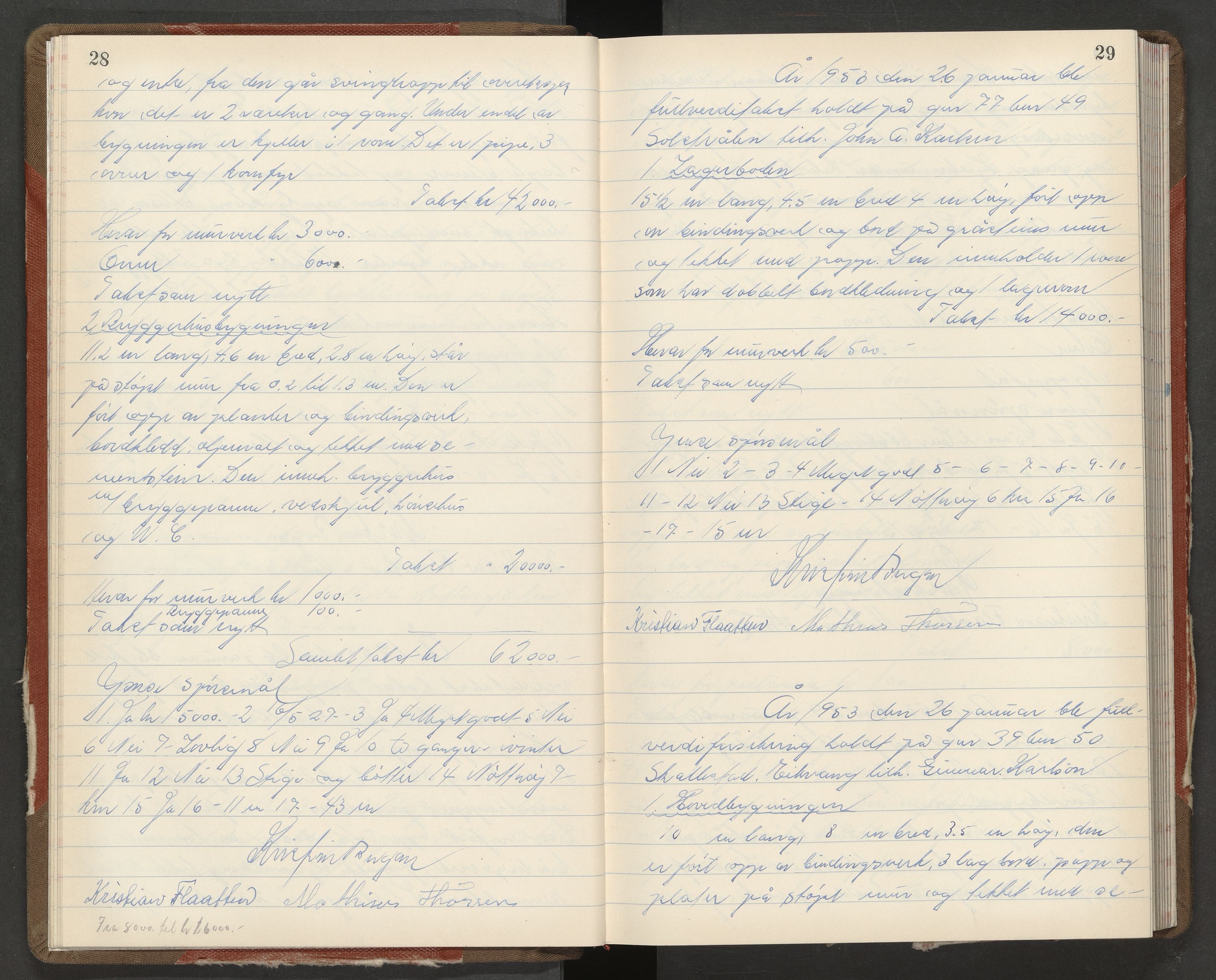 Nøtterøy lensmannskontor, AV/SAKO-A-540/Y/Yg/Yga/L0027: Branntakstprotokoll, 1953-1954, p. 28-29