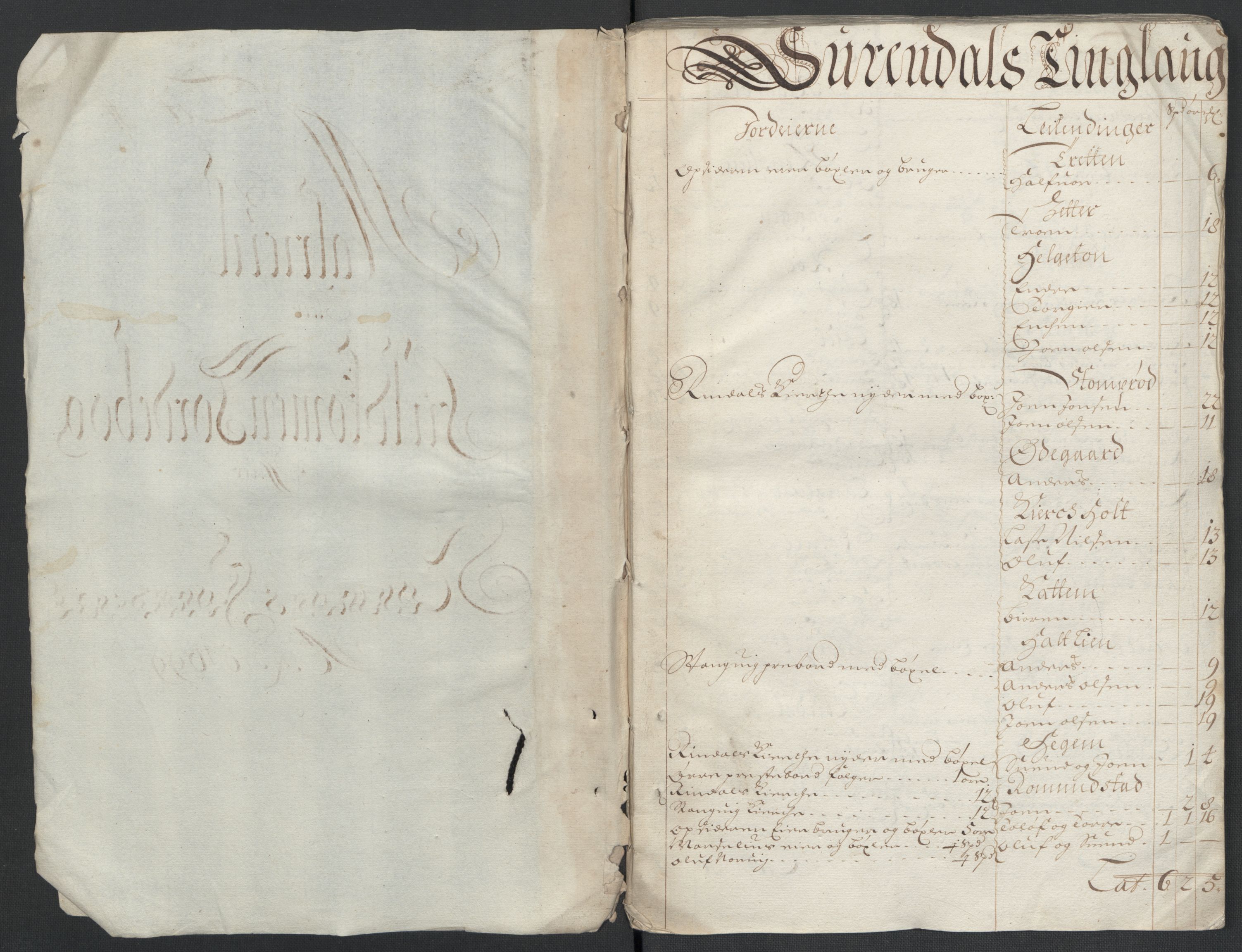 Rentekammeret inntil 1814, Reviderte regnskaper, Fogderegnskap, AV/RA-EA-4092/R56/L3738: Fogderegnskap Nordmøre, 1699, p. 15