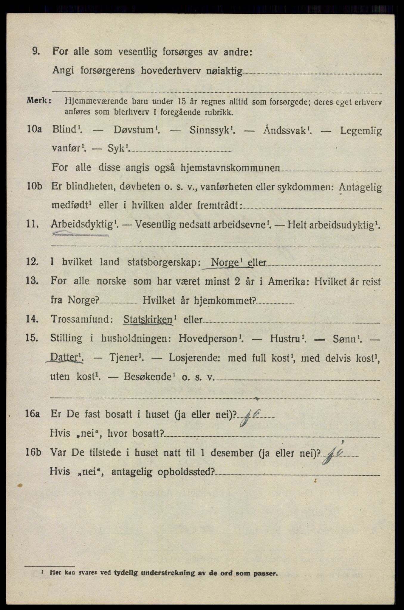 SAO, 1920 census for Ås, 1920, p. 6205