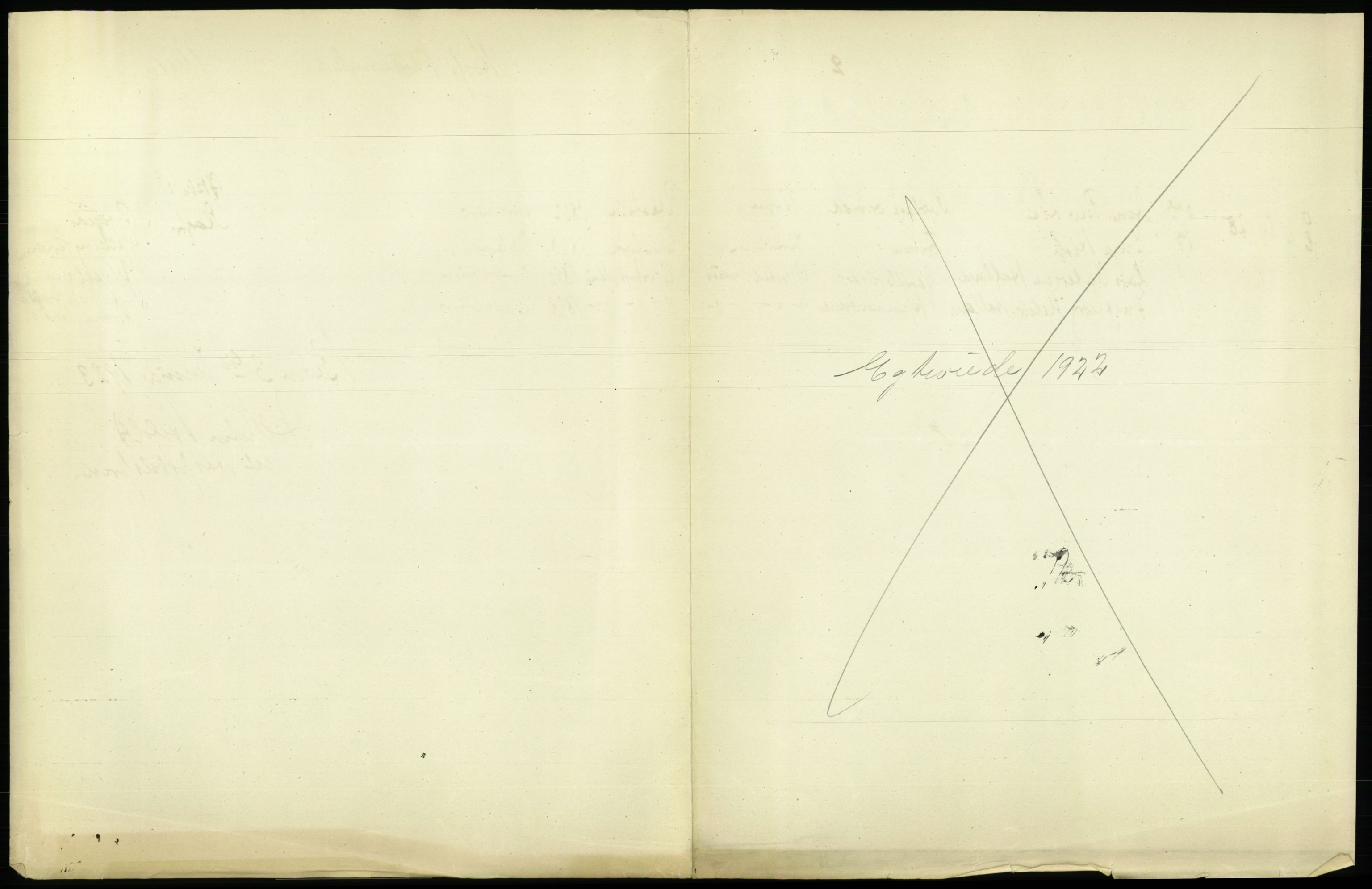 Statistisk sentralbyrå, Sosiodemografiske emner, Befolkning, AV/RA-S-2228/D/Df/Dfc/Dfcb/L0030: Bergen: Gifte, døde, dødfødte., 1922, p. 7