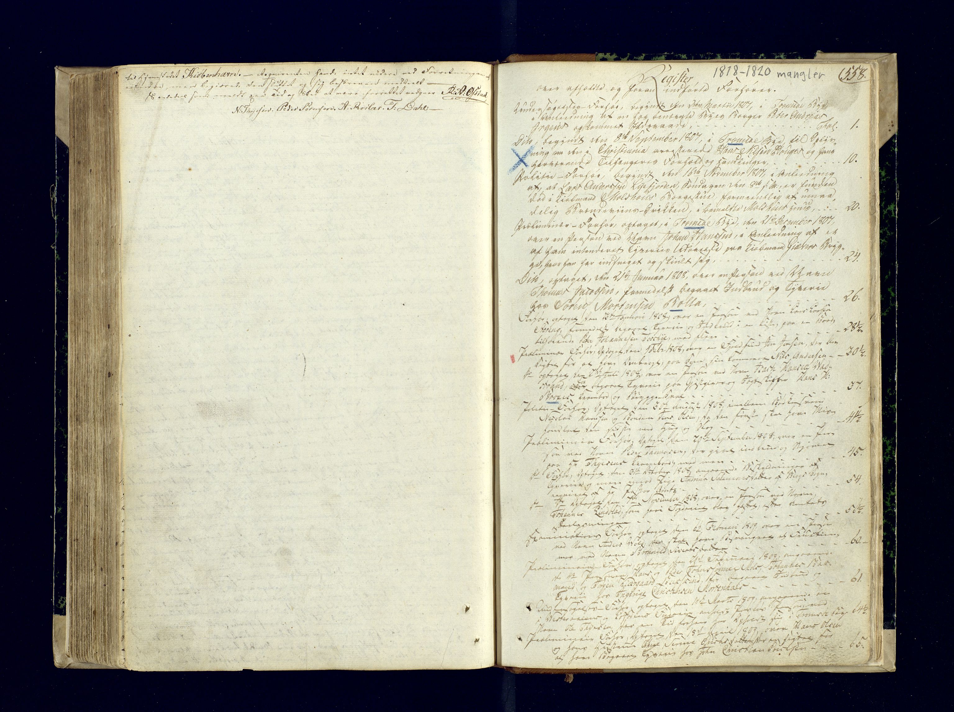 Senja og Tromsø sorenskriveri , AV/SATØ-SATØ-31/F/Fc/L0071: Ekstrarettsprotokoll, 1812-1820, p. 558