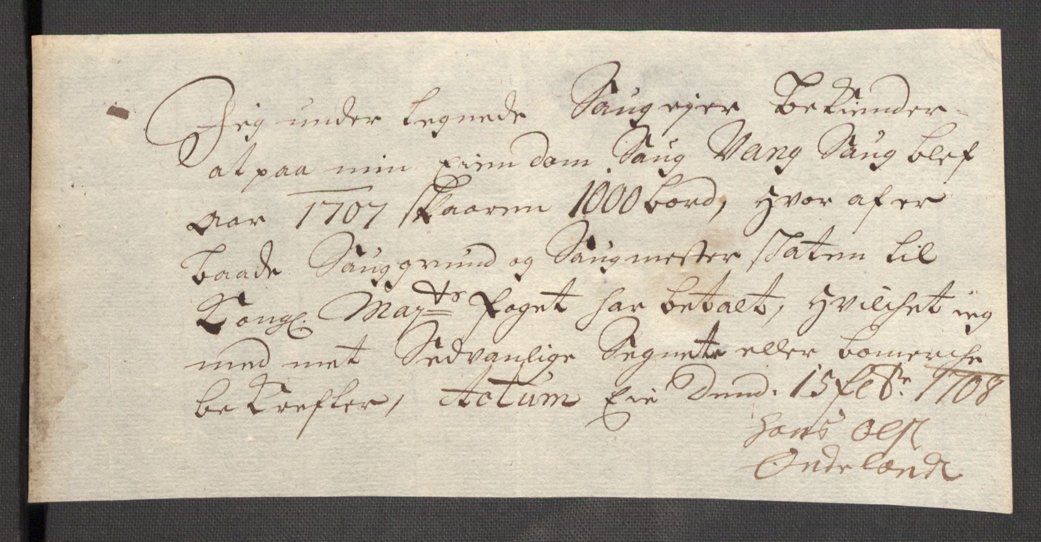 Rentekammeret inntil 1814, Reviderte regnskaper, Fogderegnskap, AV/RA-EA-4092/R48/L2984: Fogderegnskap Sunnhordland og Hardanger, 1706-1707, p. 388