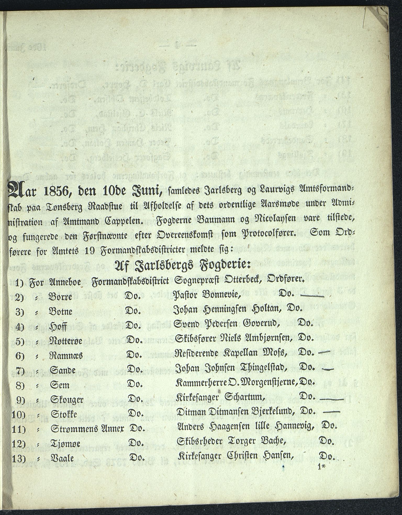 Vestfold fylkeskommune. Fylkestinget, VEMU/A-1315/A/Ab/Abb/L0002: Fylkestingsforhandlinger, 1856, p. 3