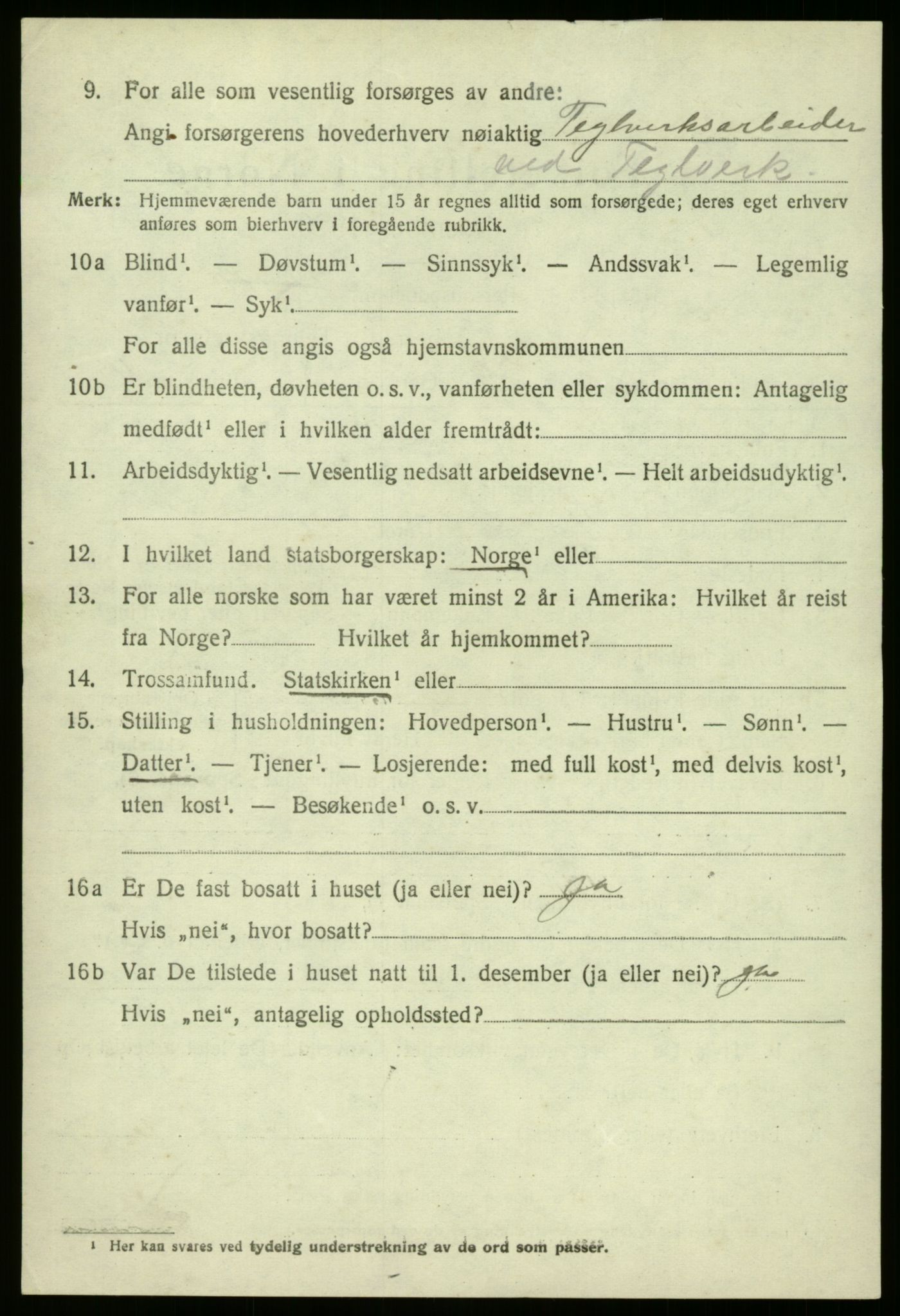 SAB, 1920 census for Fjaler, 1920, p. 1808